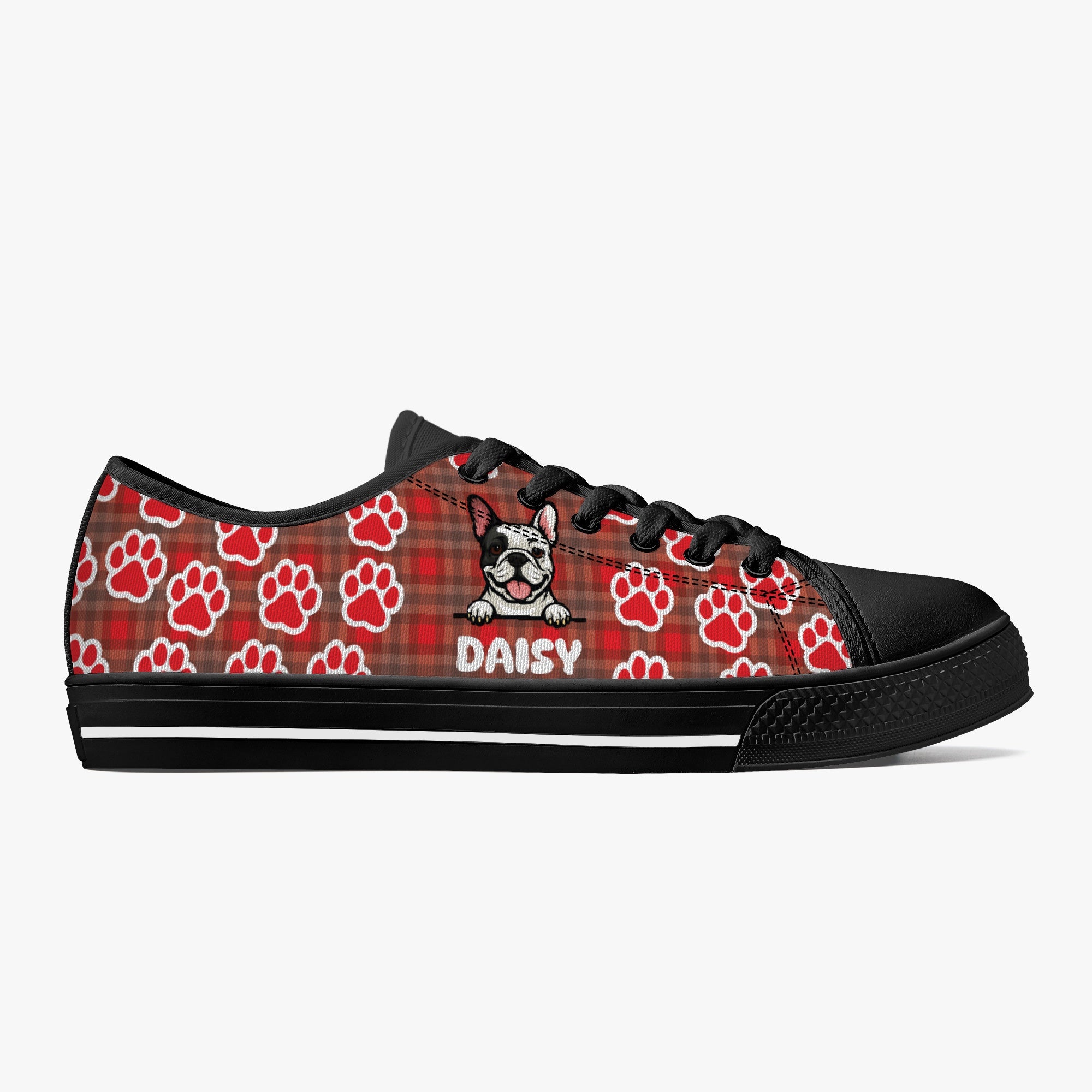 French Bulldog Personalized Casual Footwear for Dog Moms & Dads-fadou