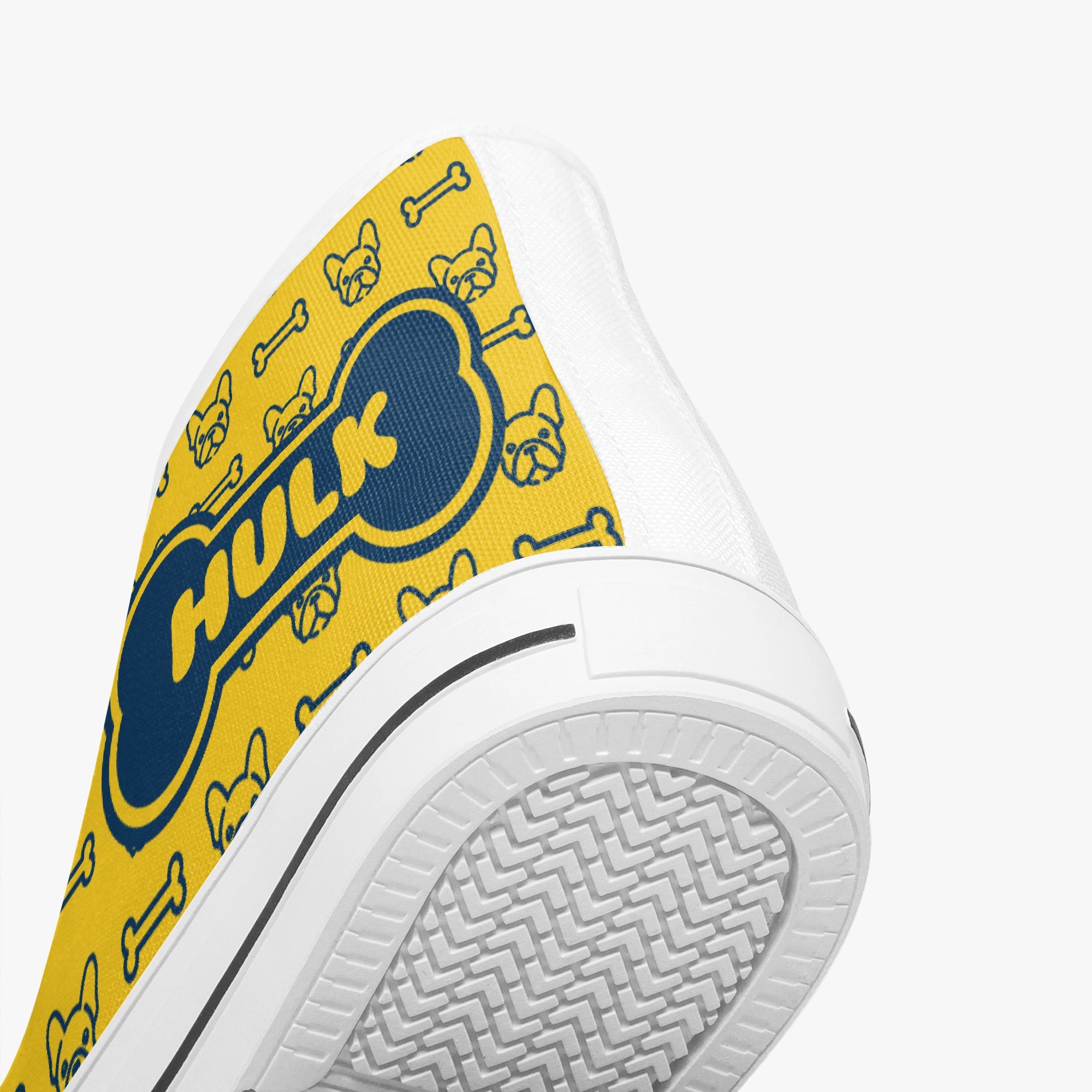 French Bulldog Personalized Classic Sneakers for Dog Park Days-fadou
