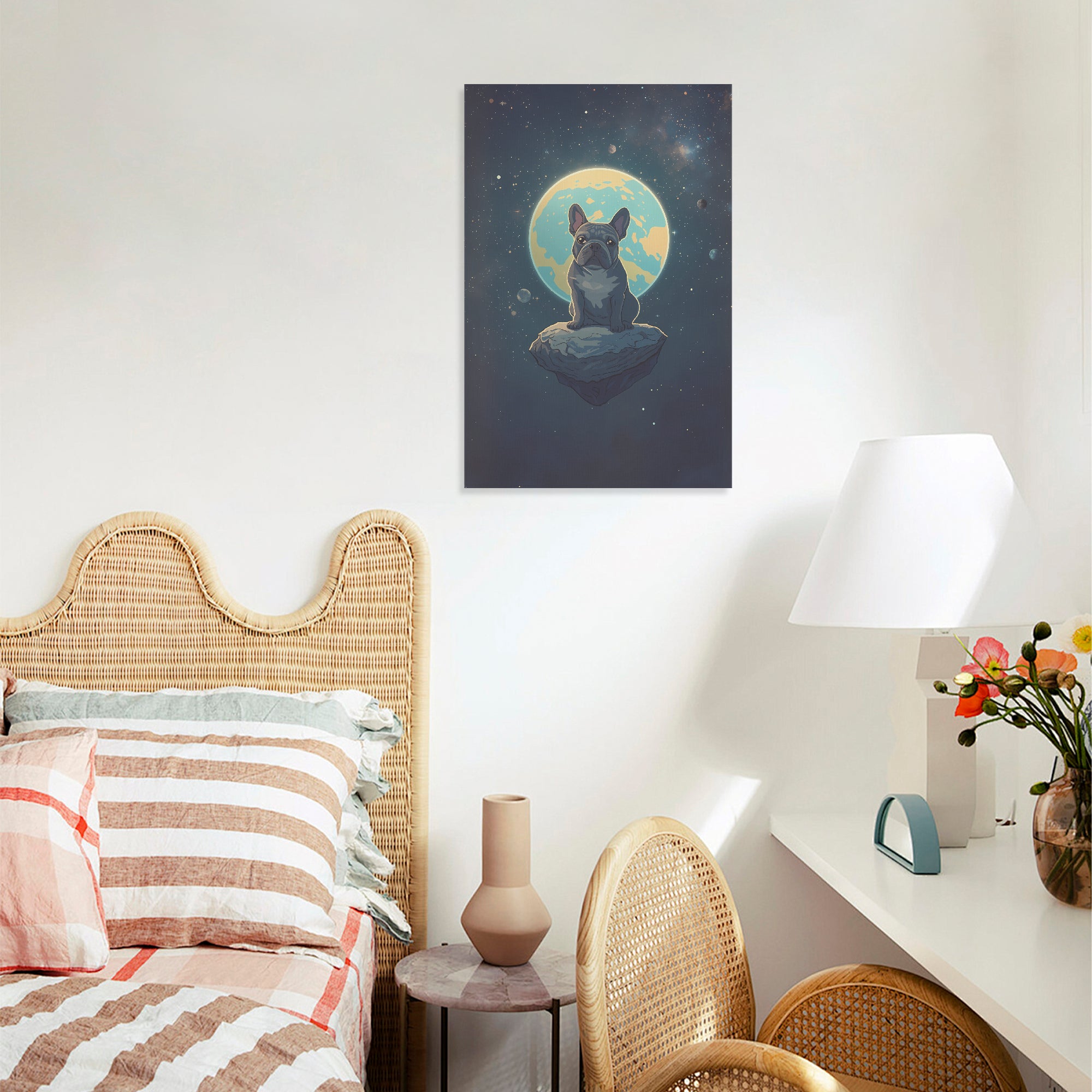 Princess - Vertical Canvas Painting for Dog Moms & Dads-fadou