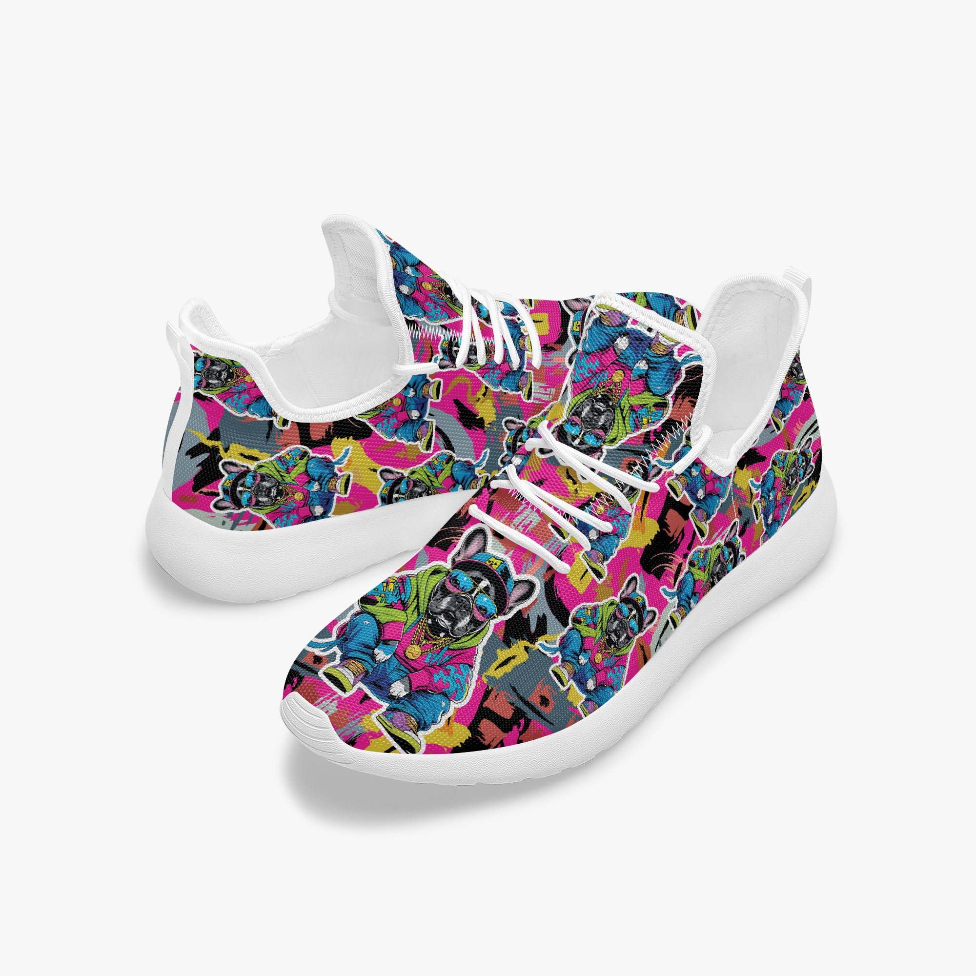 French Bulldog Classic Classic Sneakers for Frenchie Enthusiasts-fadou