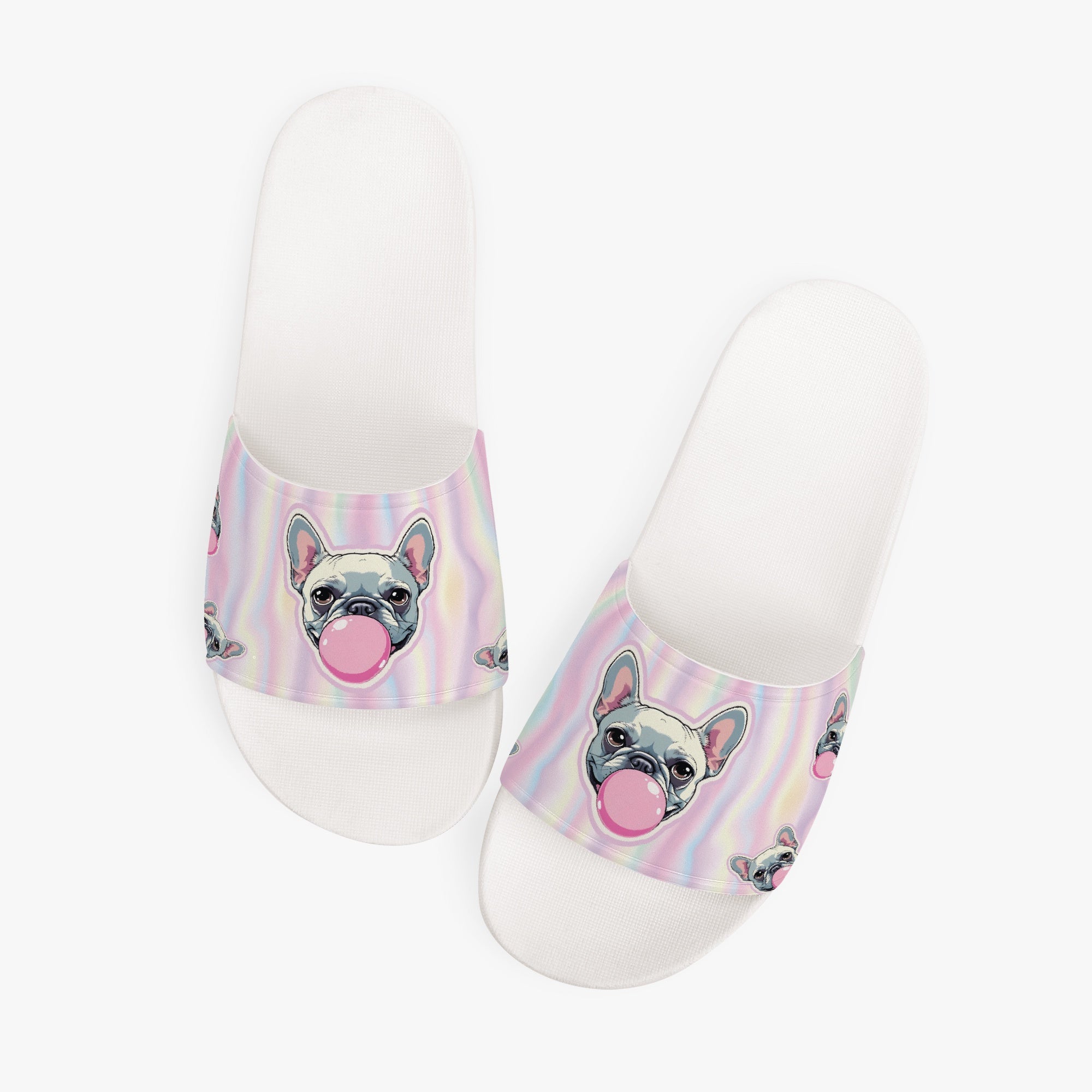 Bud French Bulldog Beach Sandals for Frenchie Enthusiasts-fadou