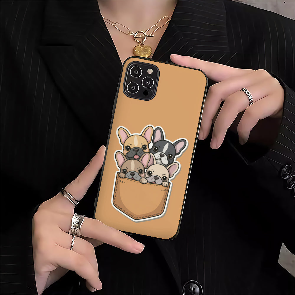 Riley - Luminous Phone Case for Frenchie Fans Everywhere-fadou