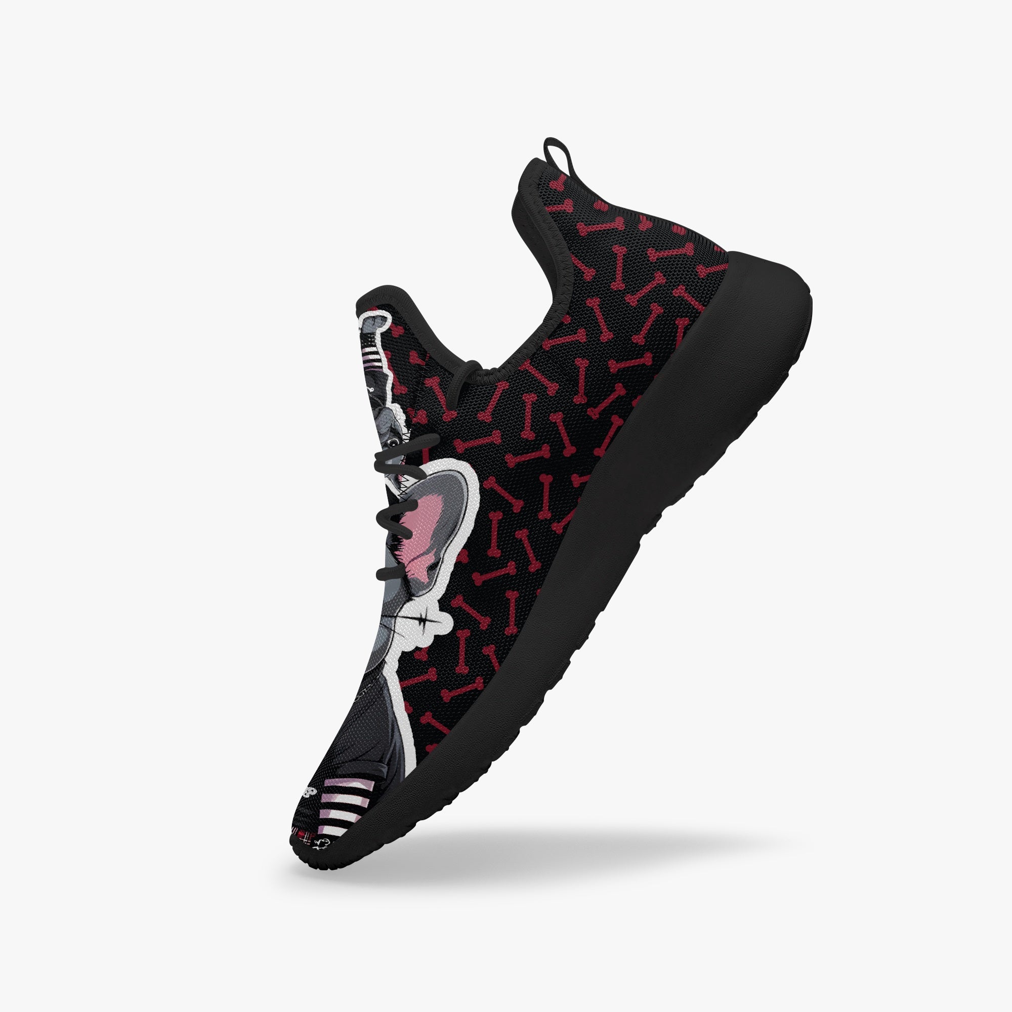 French Bulldog Canvas Sneakers for Frenchie Enthusiasts-fadou