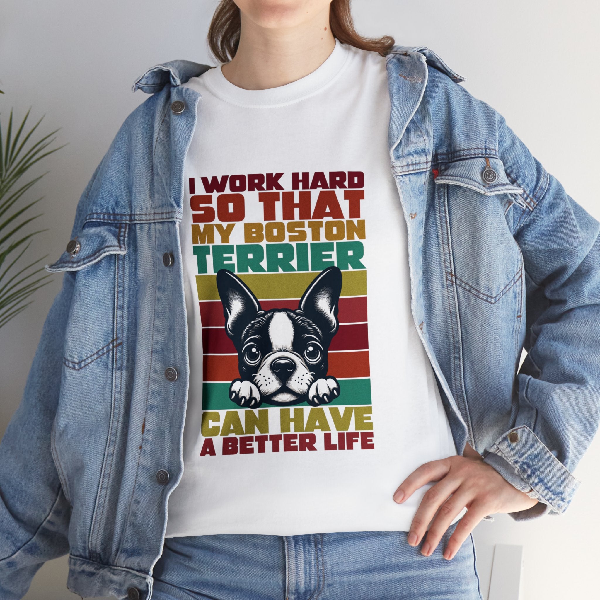 Tilly - Unisex Tshirts for Boston Terrier Lovers for Dog Lovers-fadou