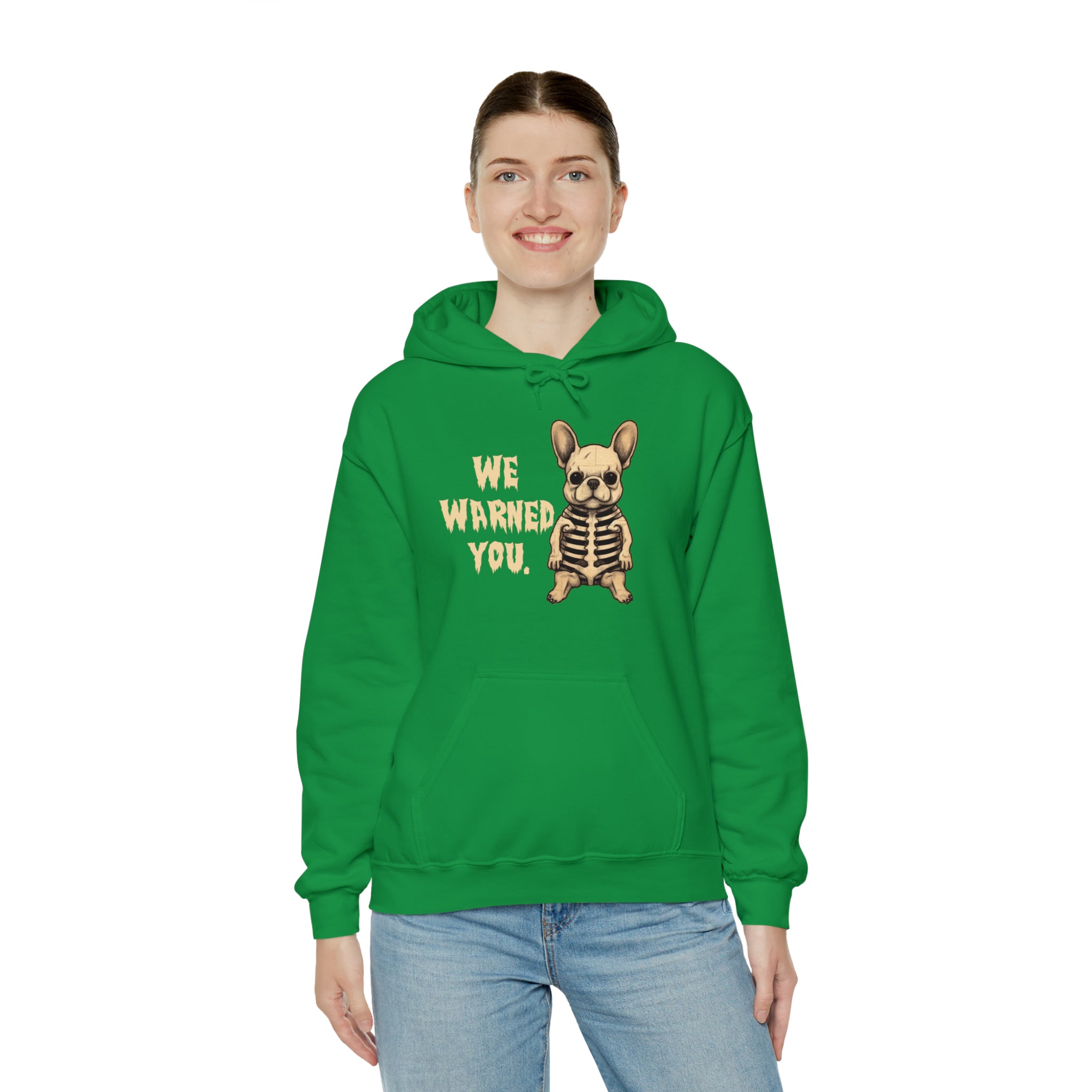 Frenchie Halloween Dog Mom Hoodie for Frenchie Enthusiasts-fadou