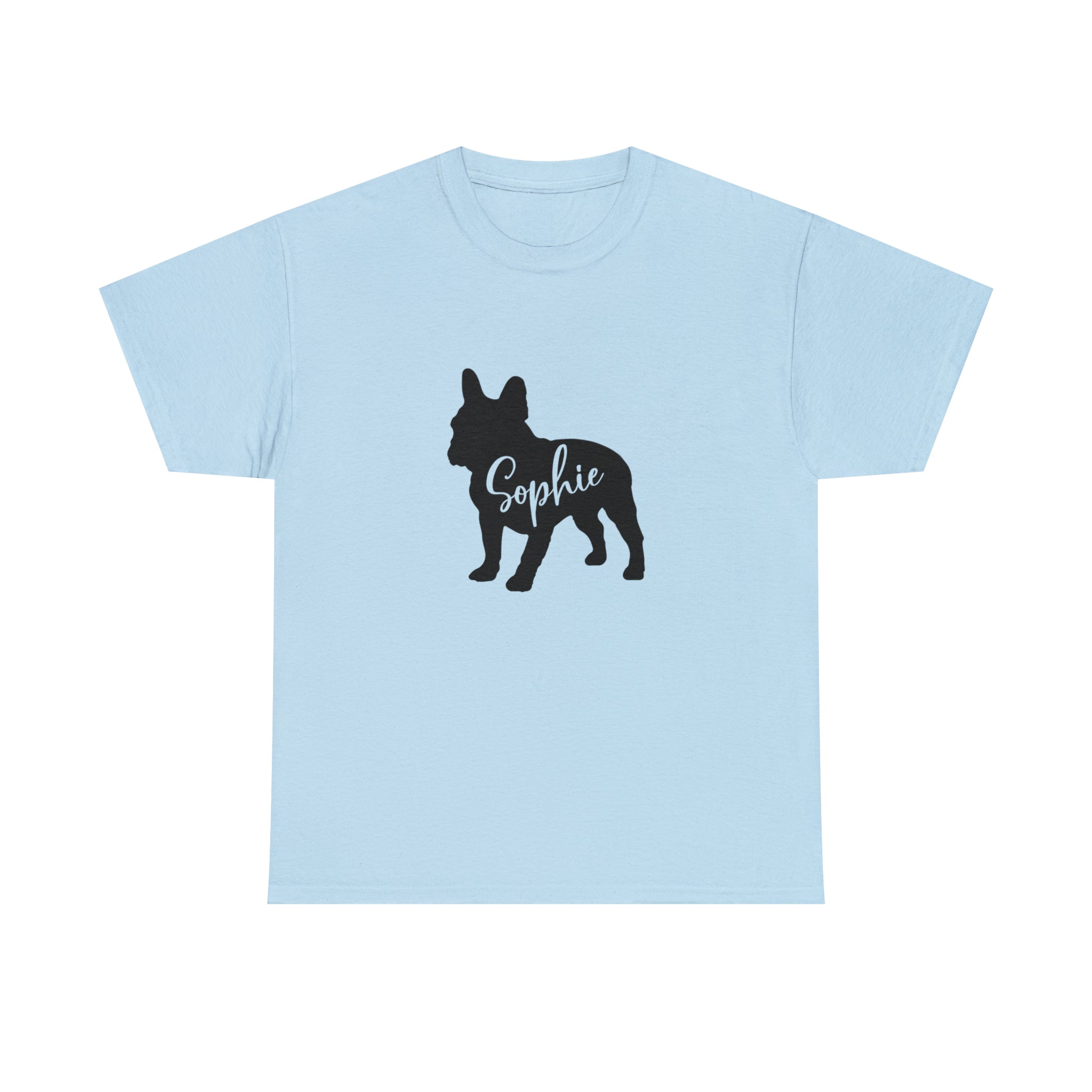 Unisex Personalized Dog Lover Tee for Frenchie Enthusiasts-fadou