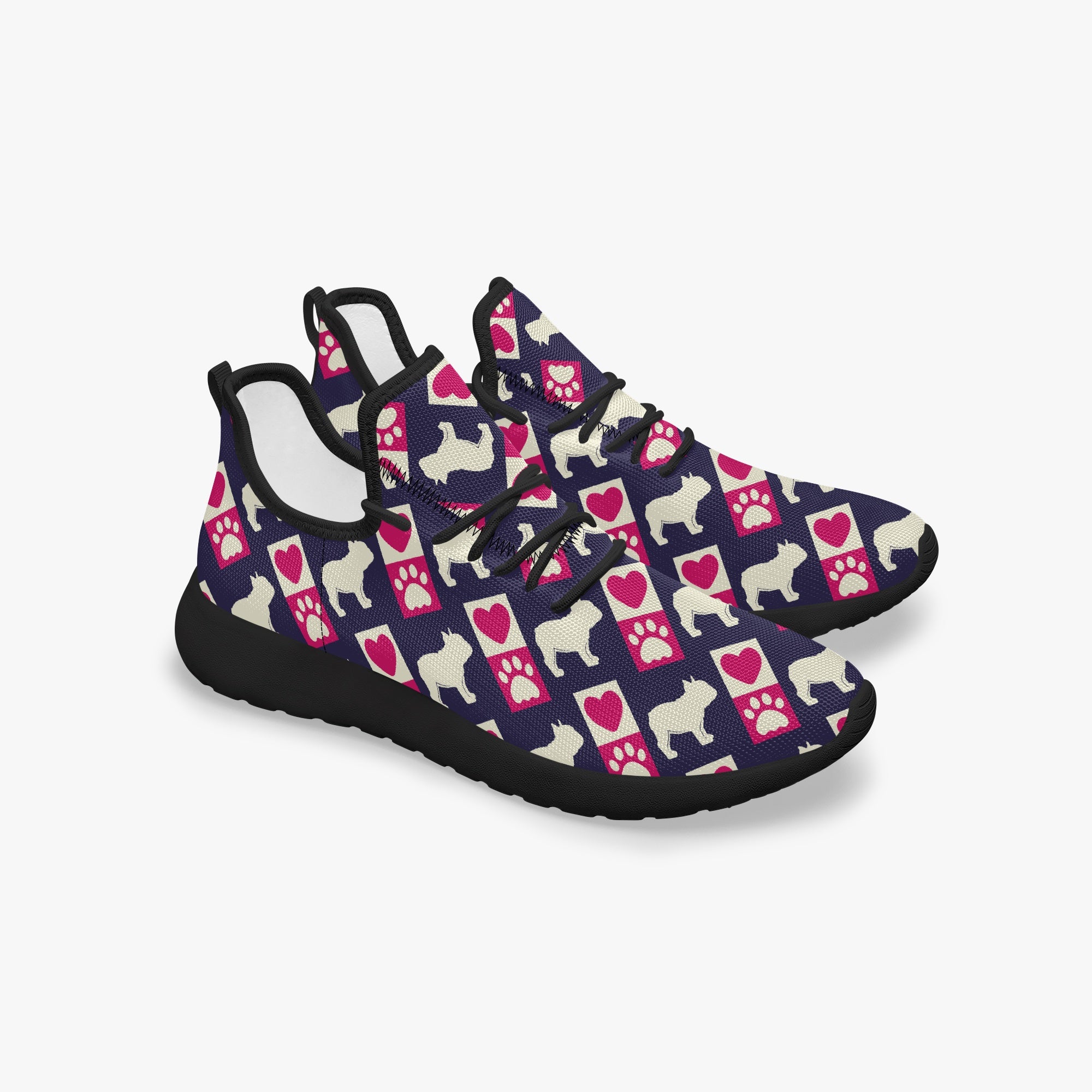 French Bulldog Classic Classic Sneakers for Dog Moms & Dads-fadou