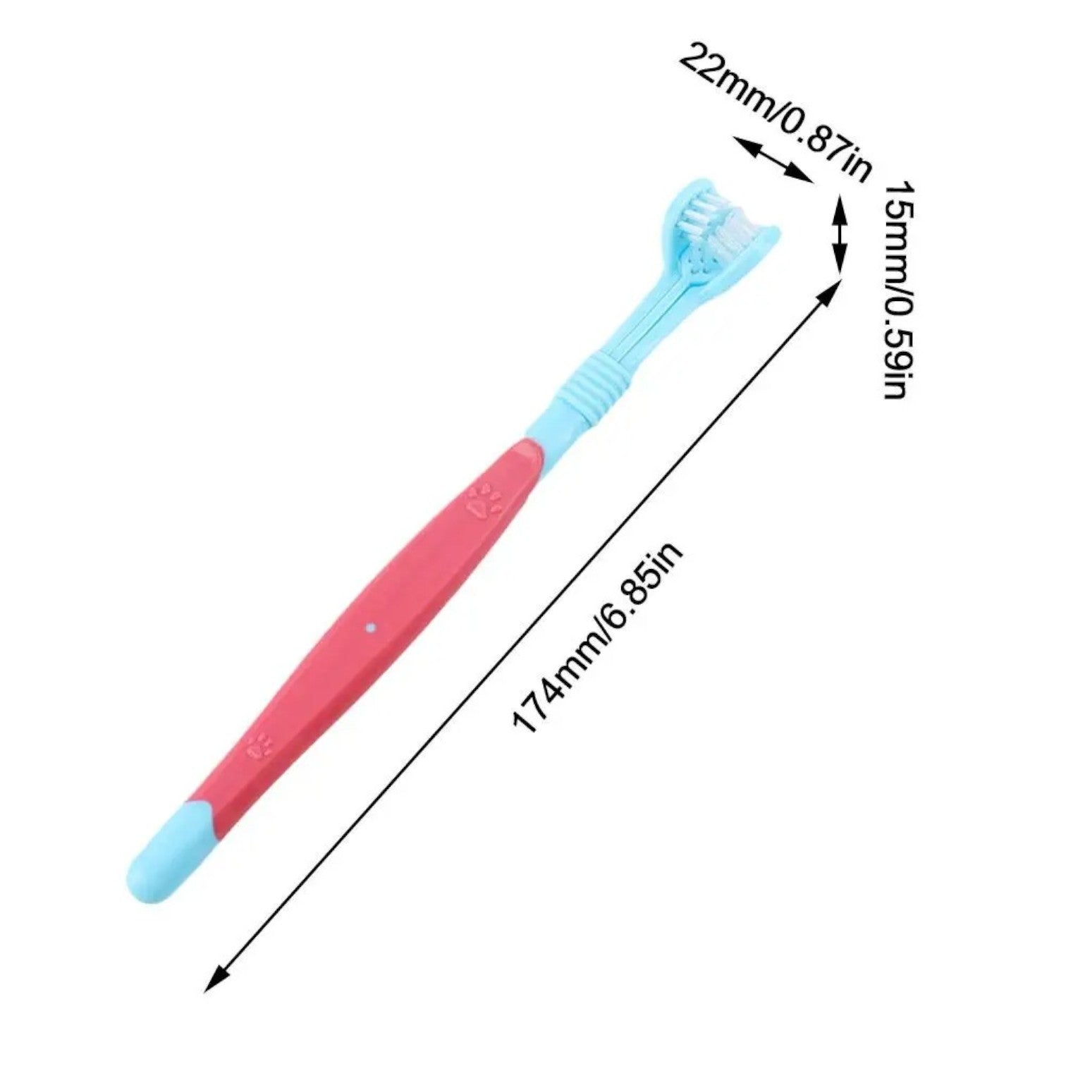 French Bulldog Soft Grooming Brush for Outdoor Adventures-fadou