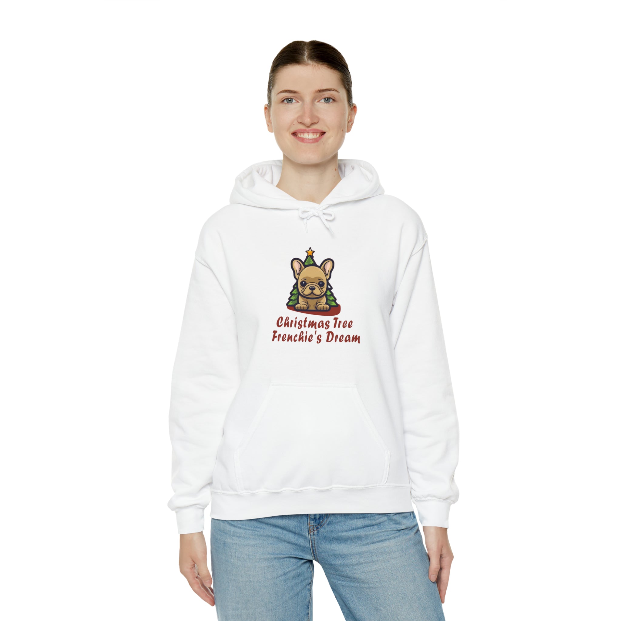 Frenchie's Dream Unisex Hoodie for Daily Walks and Play-fadou