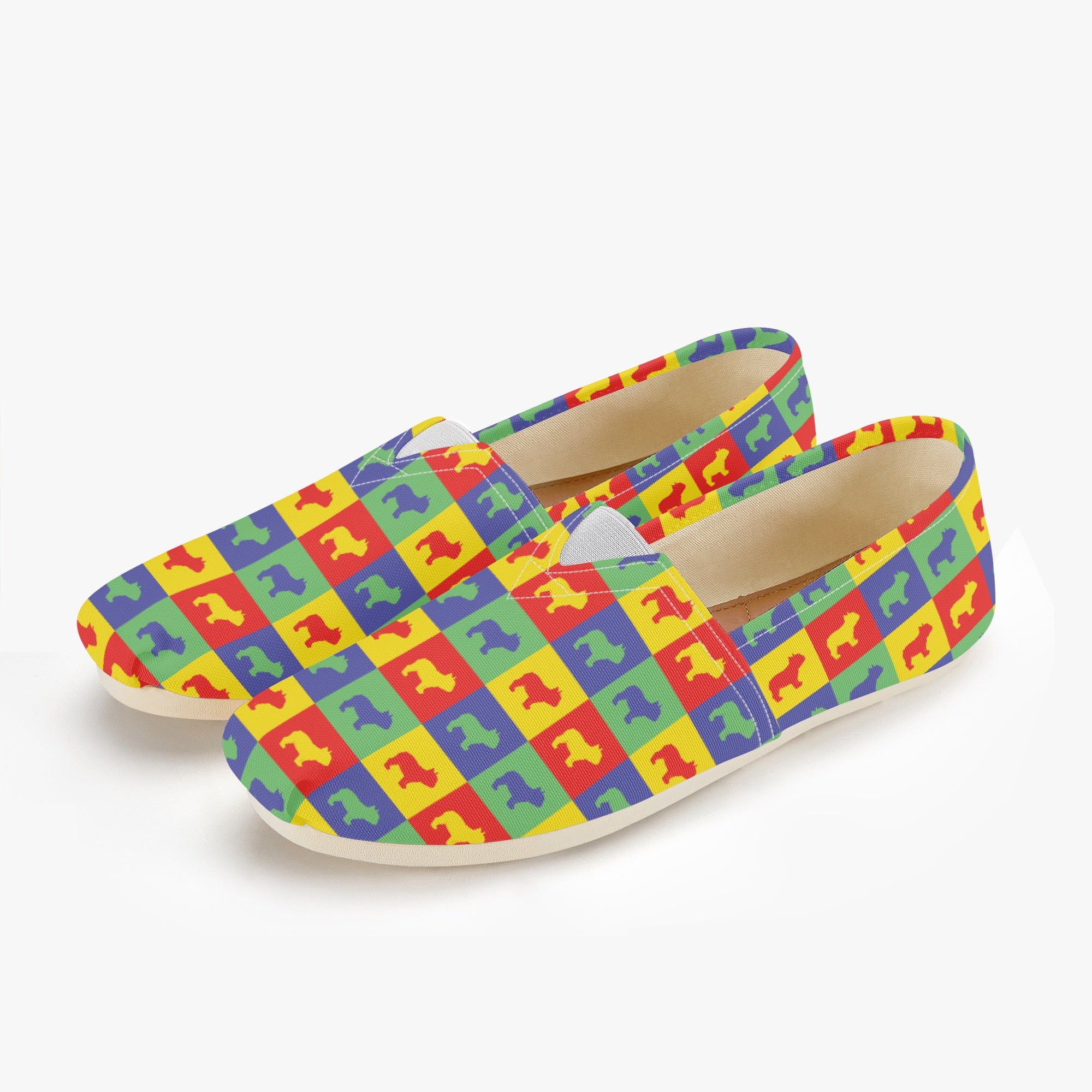 French Bulldog Casual High-Top Shoes for Frenchie Enthusiasts-fadou
