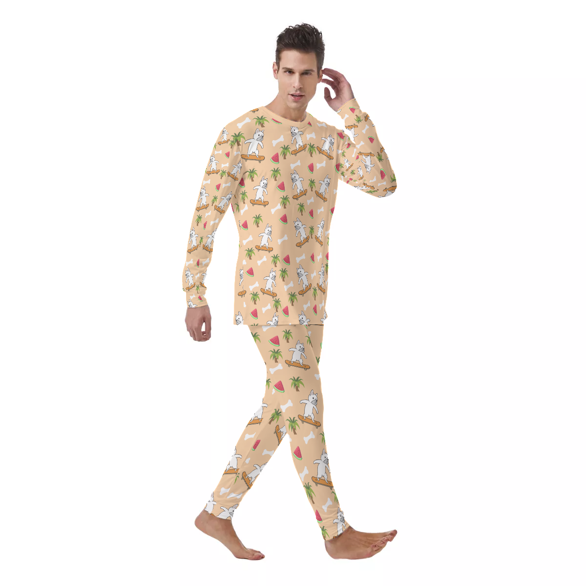 KOBE French Bulldog Cozy Pajama Set for Dog Moms & Dads-fadou