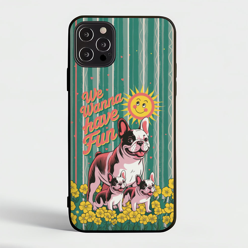 Lola French Bulldog Iphone Cover for Frenchie Enthusiasts-fadou