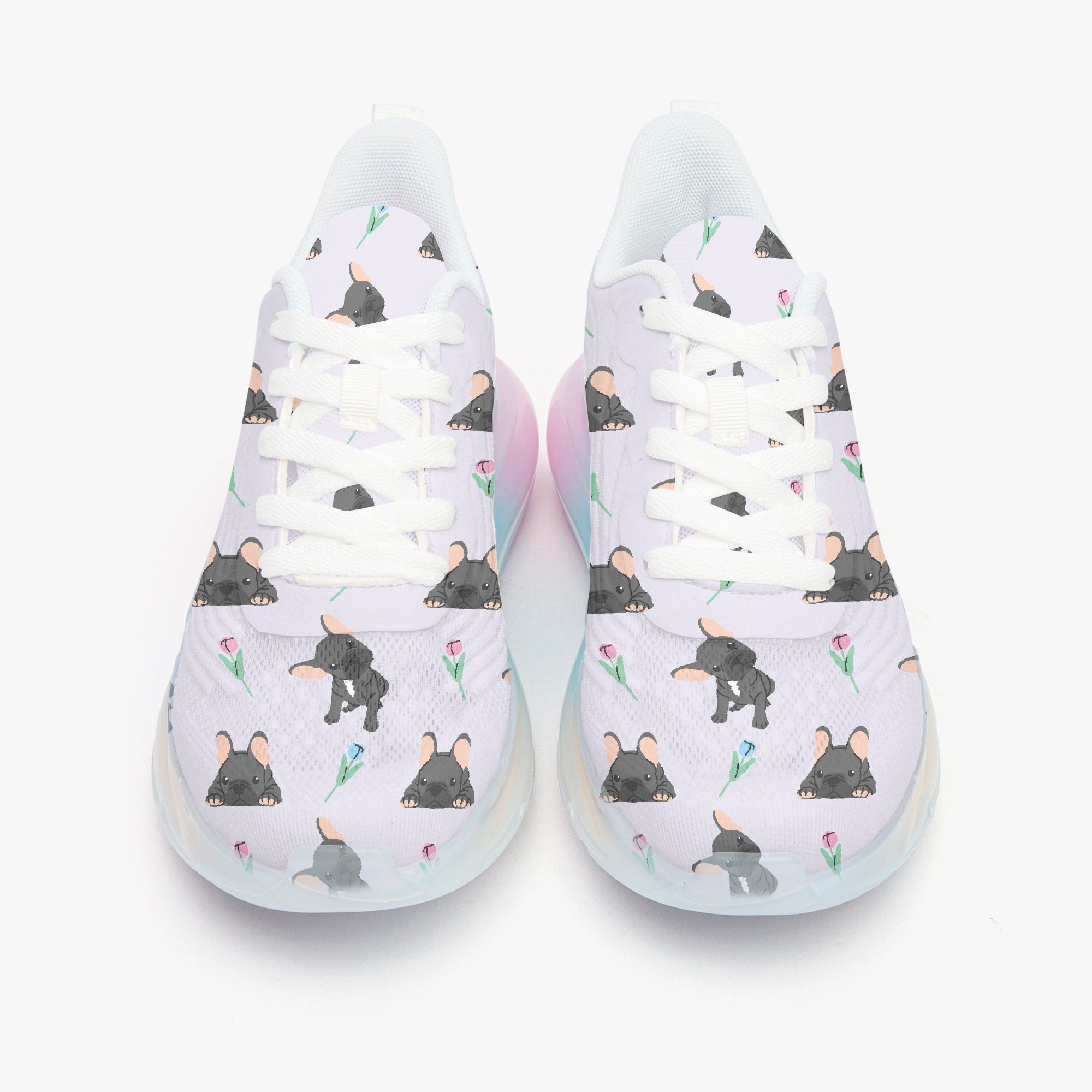 French Bulldog Lightweight Classic Sneakers for Frenchie Fans-fadou