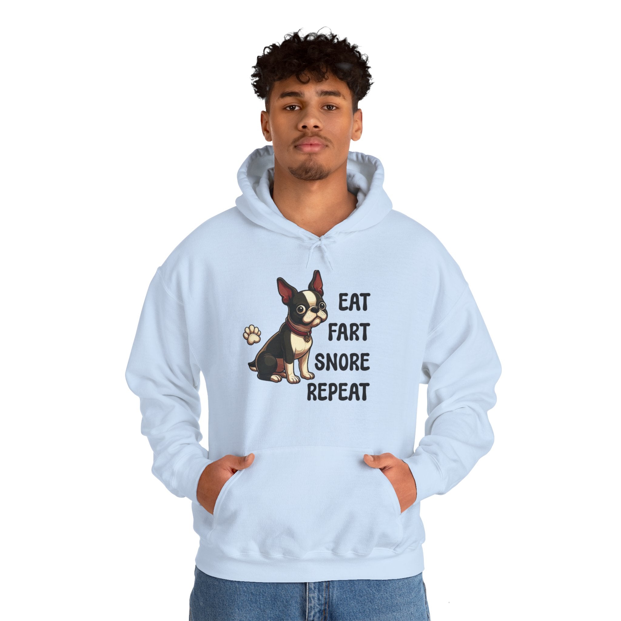 Richie French Bulldog Fleece Hoodie for Dog Moms & Dads-fadou