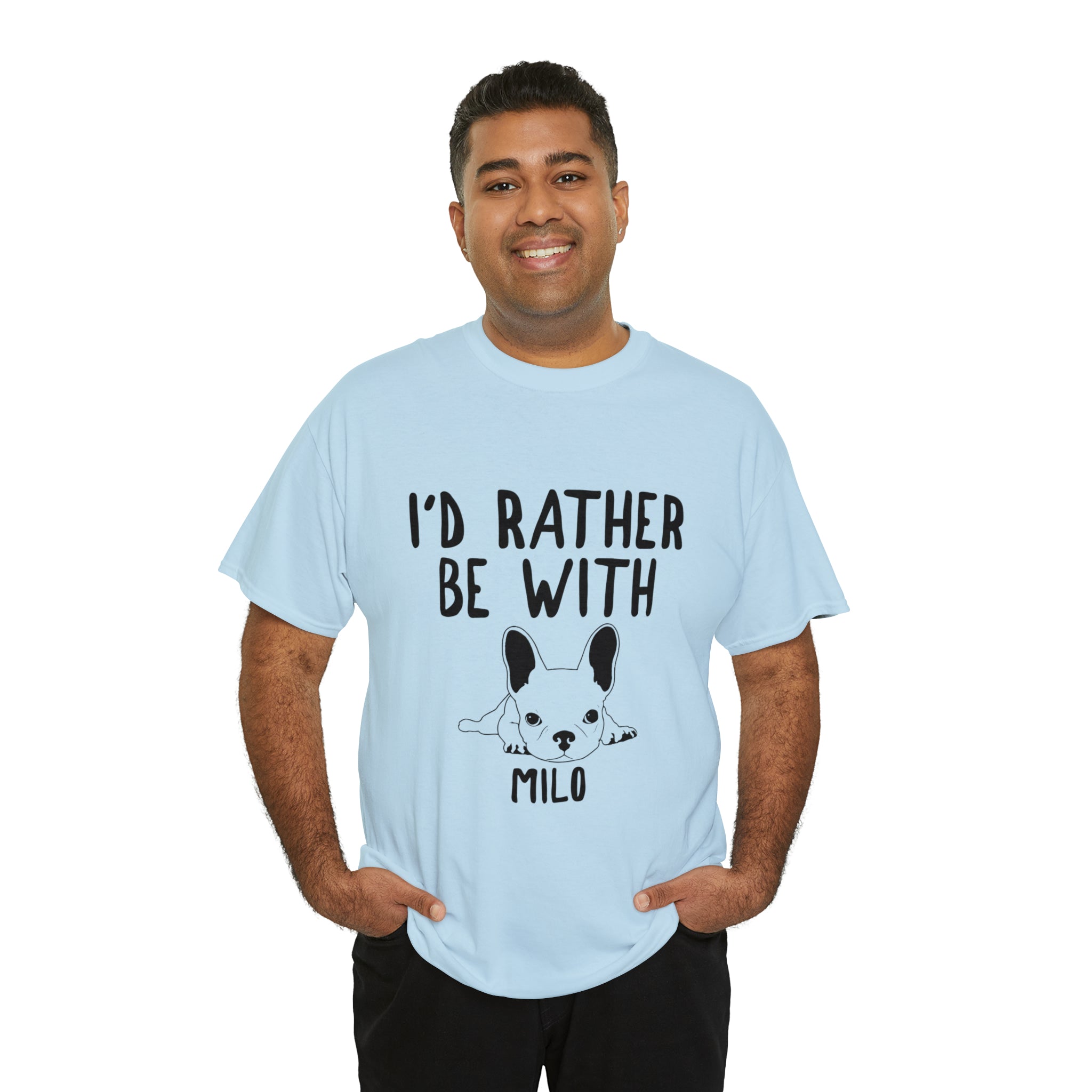 French Bulldog Custom Dog Lover Tee for Dog Moms & Dads-fadou