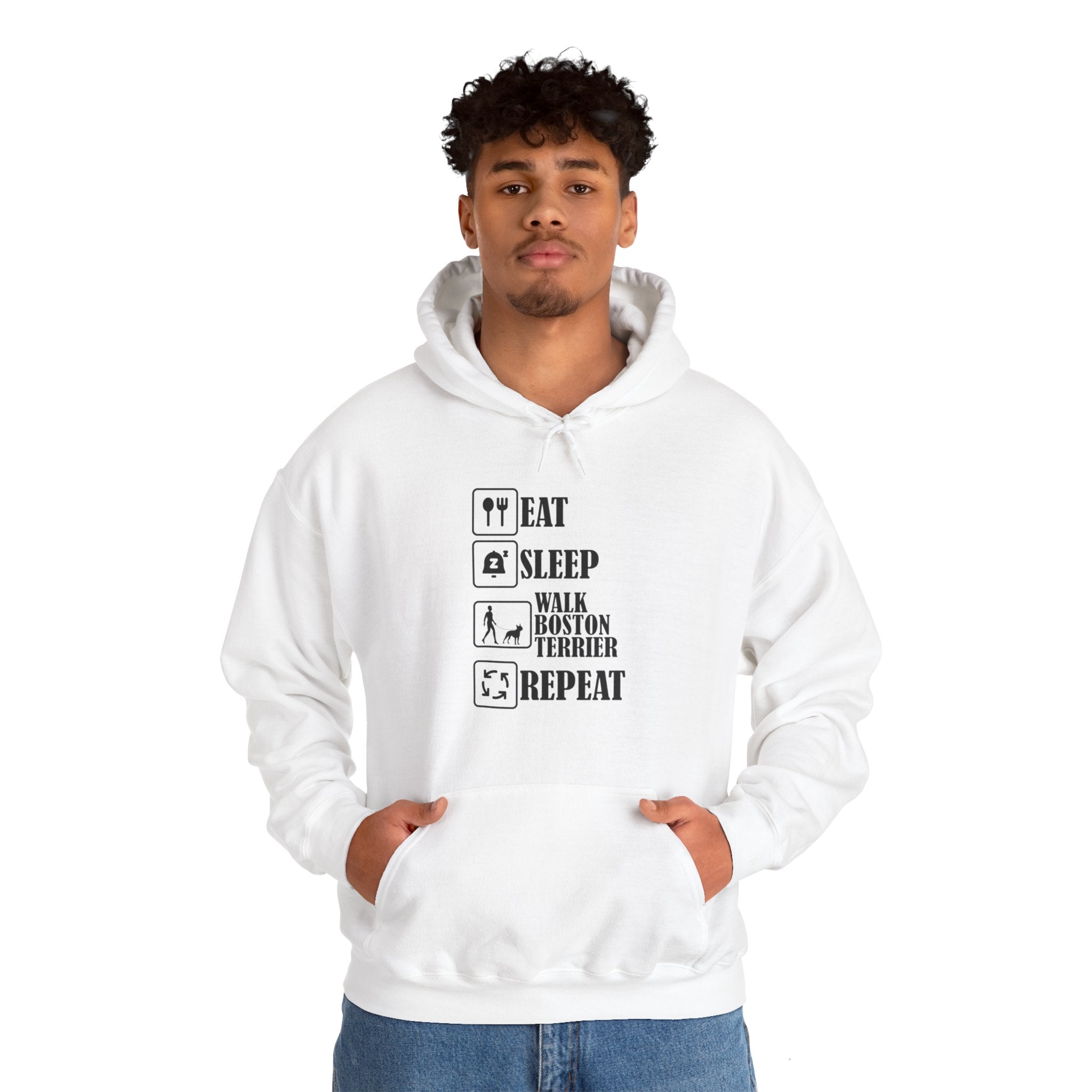 Clyde French Bulldog Fleece Hoodie for Frenchie Enthusiasts-fadou