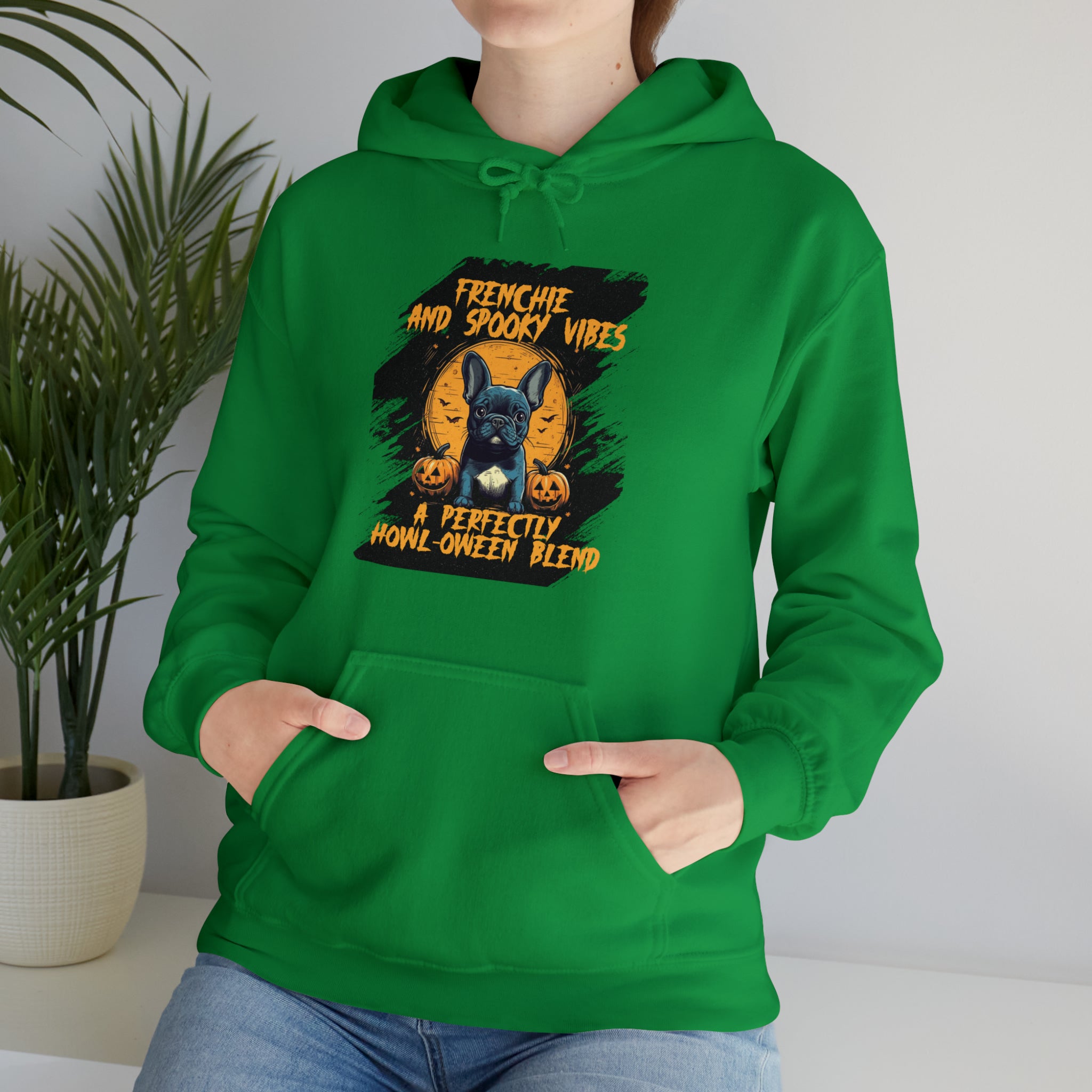 French Bulldog Halloween Dog Mom Hoodie for Dog Moms & Dads-fadou