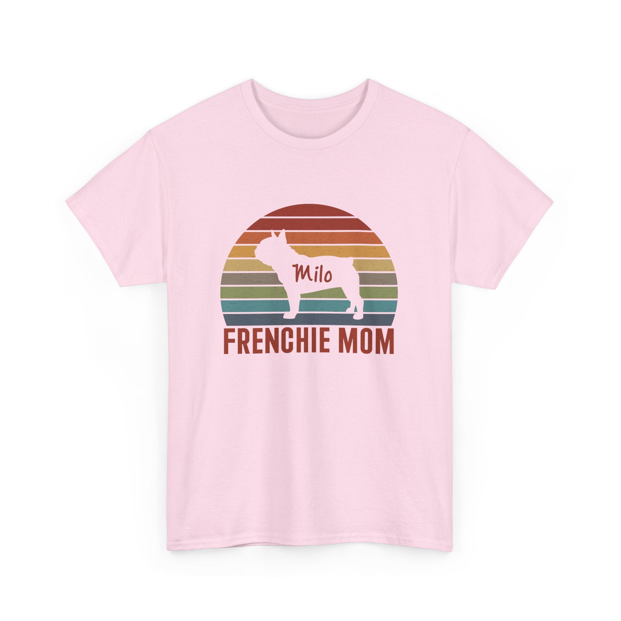 French Bulldog Custom Cotton T-Shirt for Dog Moms & Dads-fadou