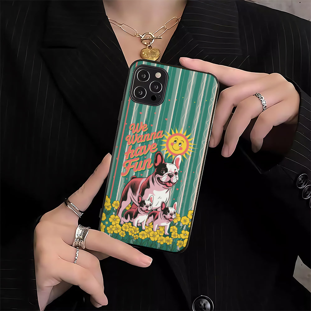Lola French Bulldog Iphone Cover for Frenchie Enthusiasts-fadou