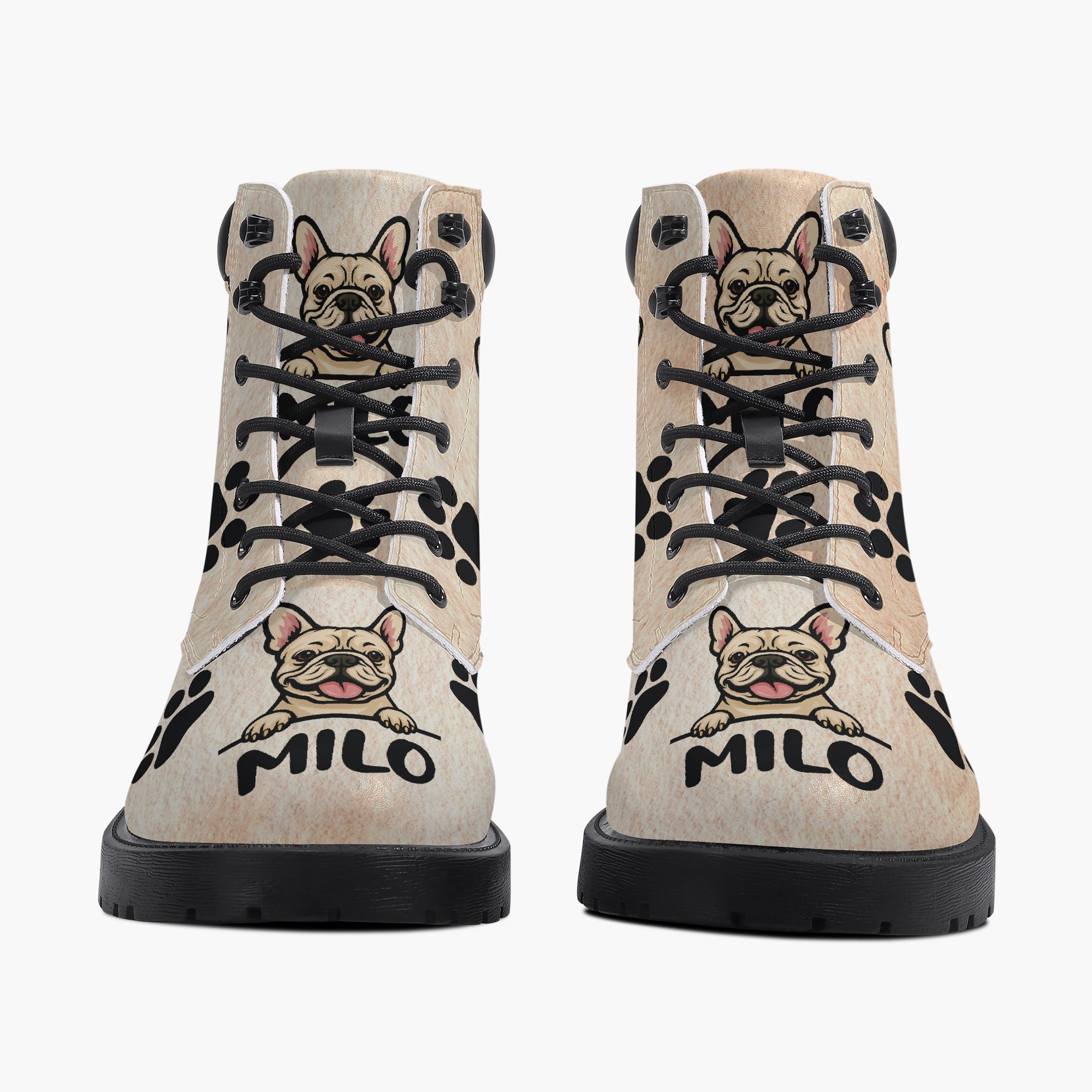 French Bulldog Personalized Fashion Boots for Bulldog Owners-fadou