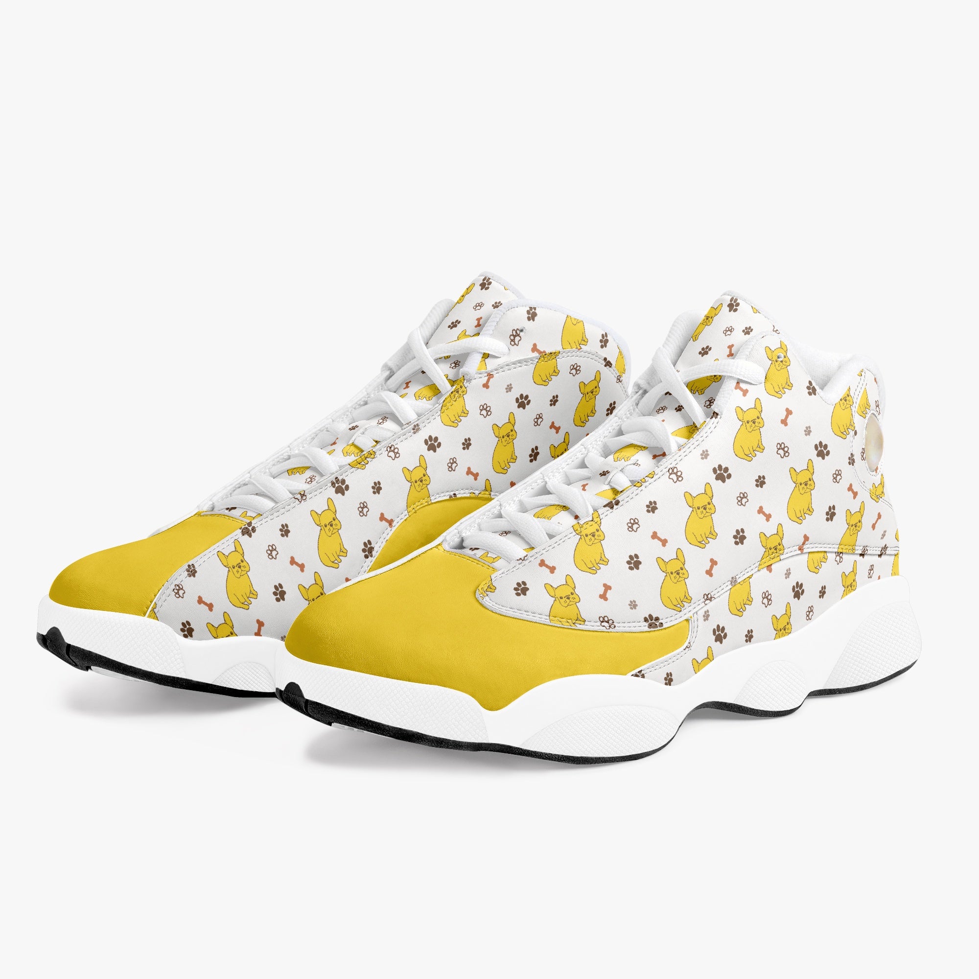 Bowser French Bulldog Casual Footwear for Dog Moms & Dads-fadou