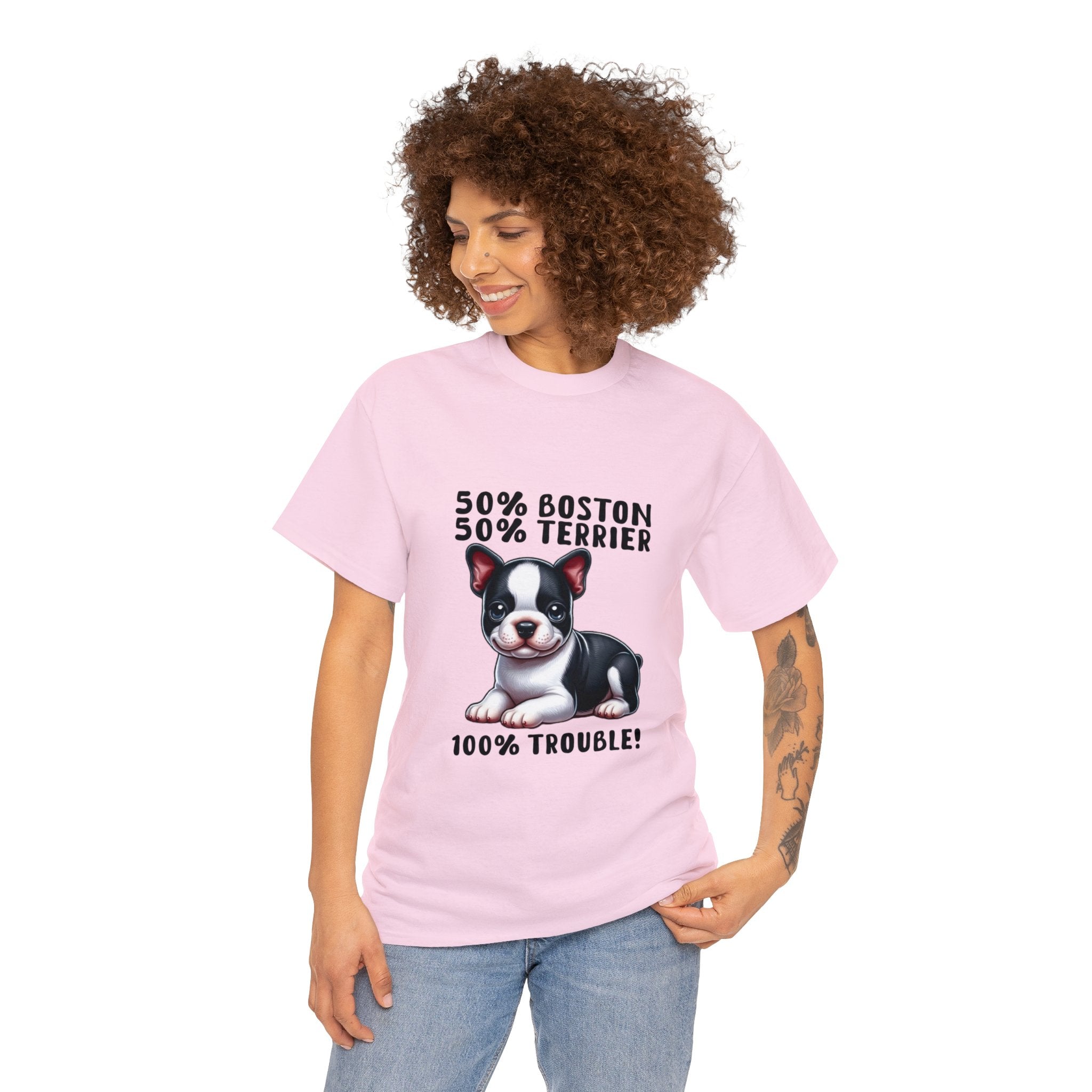 Loki- Unisex Tshirts for Boston Terrier Lovers for Frenchie Enthusiasts-fadou