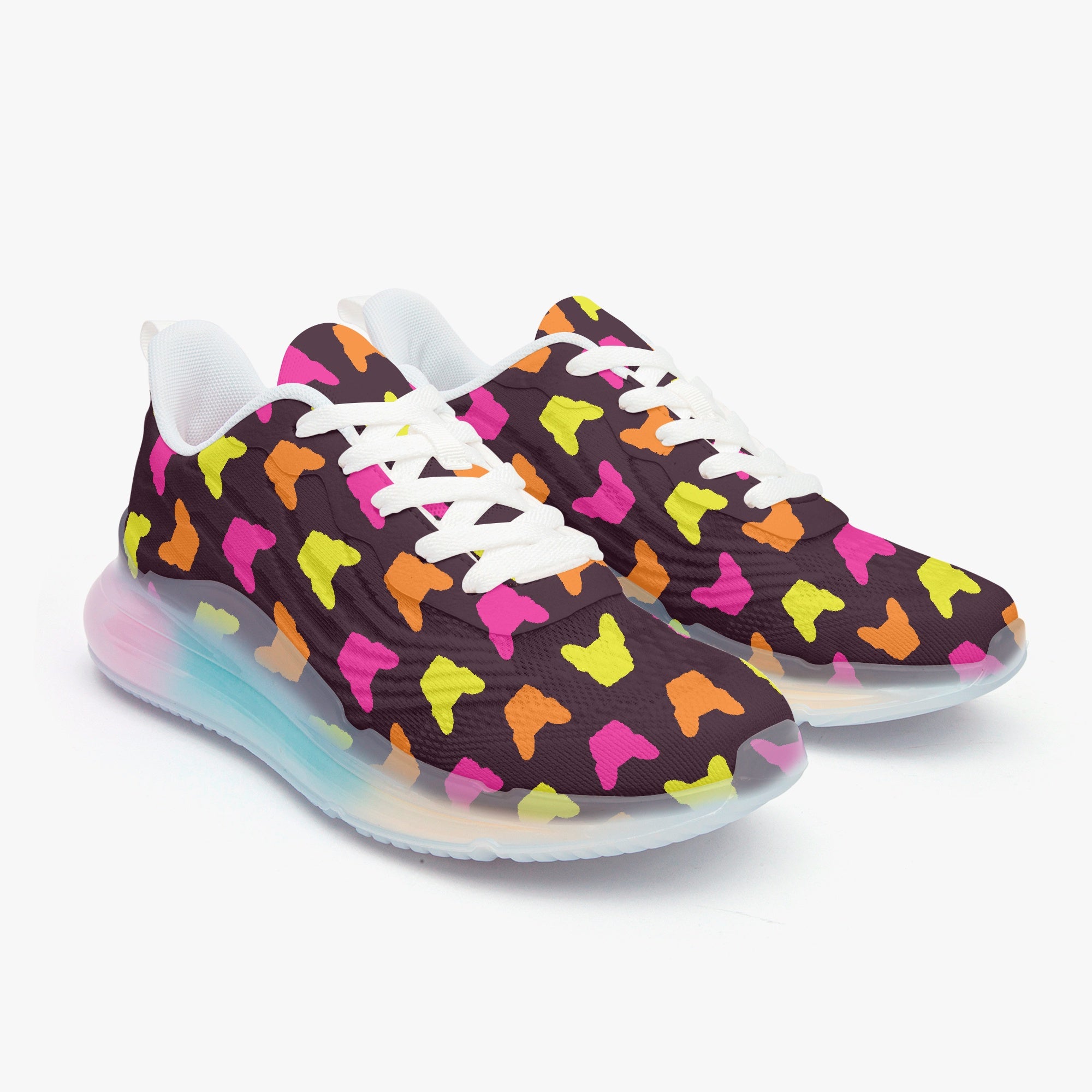 French Bulldog Lightweight High-Top Shoes for Dog Park Days-fadou