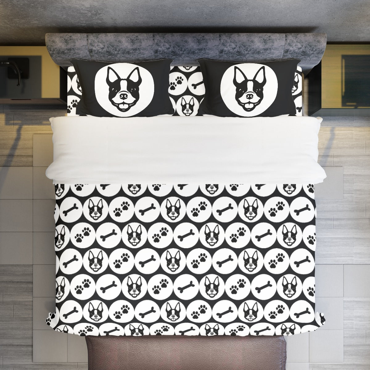 Zoe French Bulldog Bedding Collection for Dog Moms & Dads-fadou