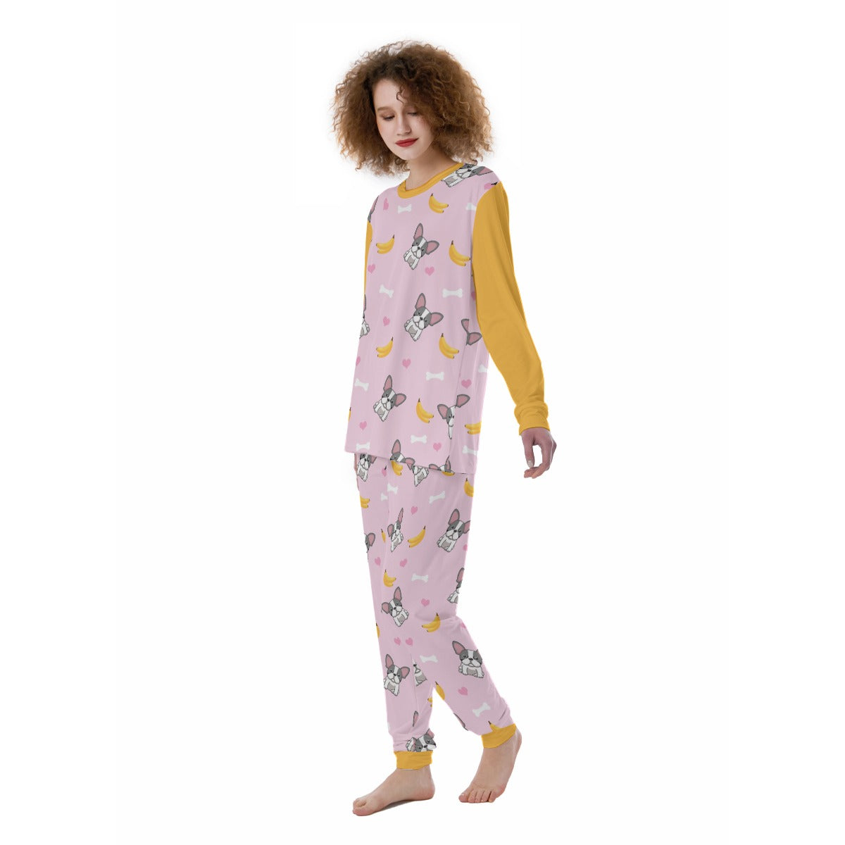 Clover Frenchie Loungewear Set for Frenchie Enthusiasts-fadou