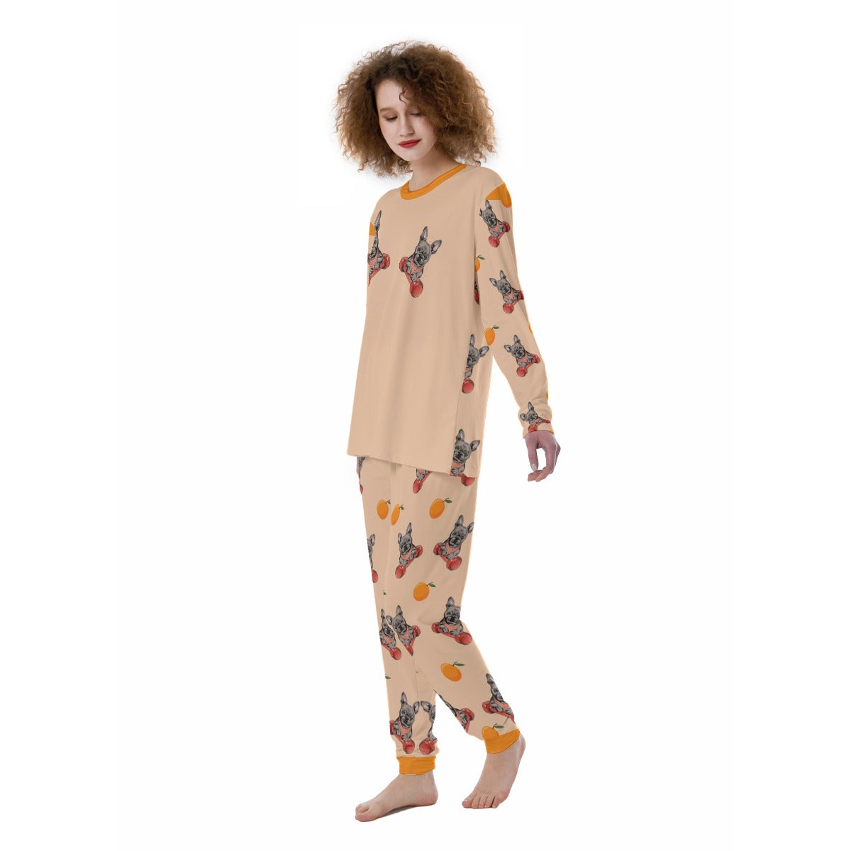 Chanel Frenchie Loungewear Set for Frenchie Enthusiasts-fadou