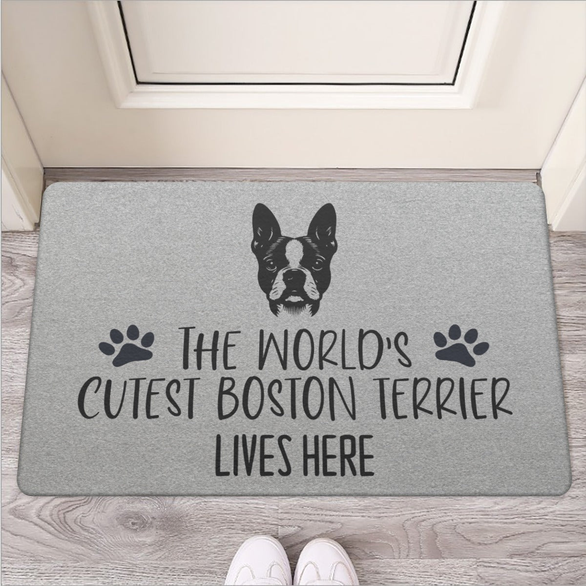 Henry - Door Mat for Boston Terrier Lovers for Frenchie Enthusiasts-fadou