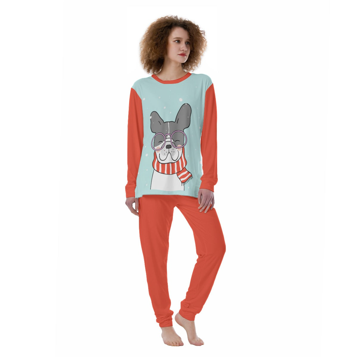Storm French Bulldog Cotton Pajamas for Dog Moms & Dads-fadou