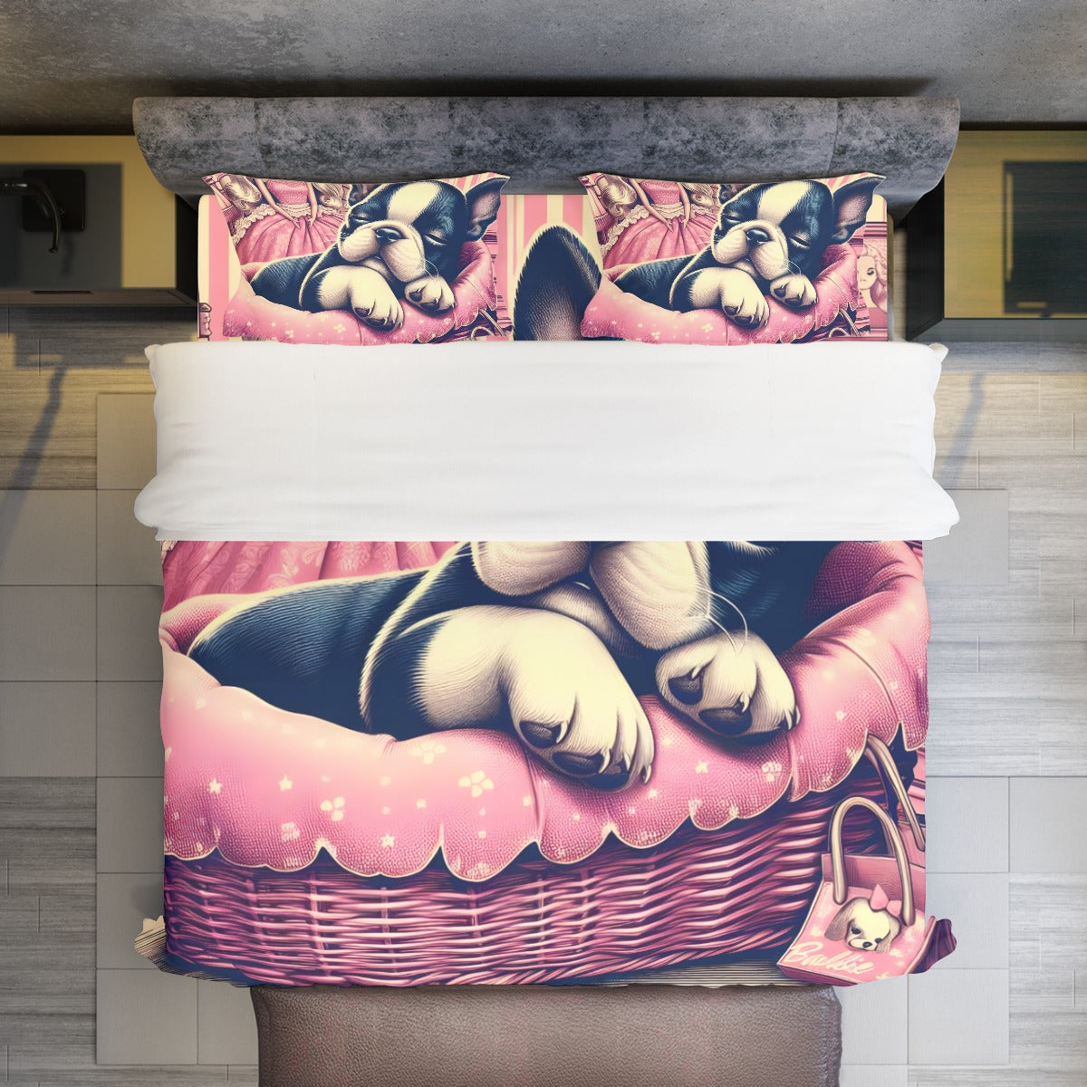 Jasper French Bulldog Bedding Collection for Dog Park Days-fadou