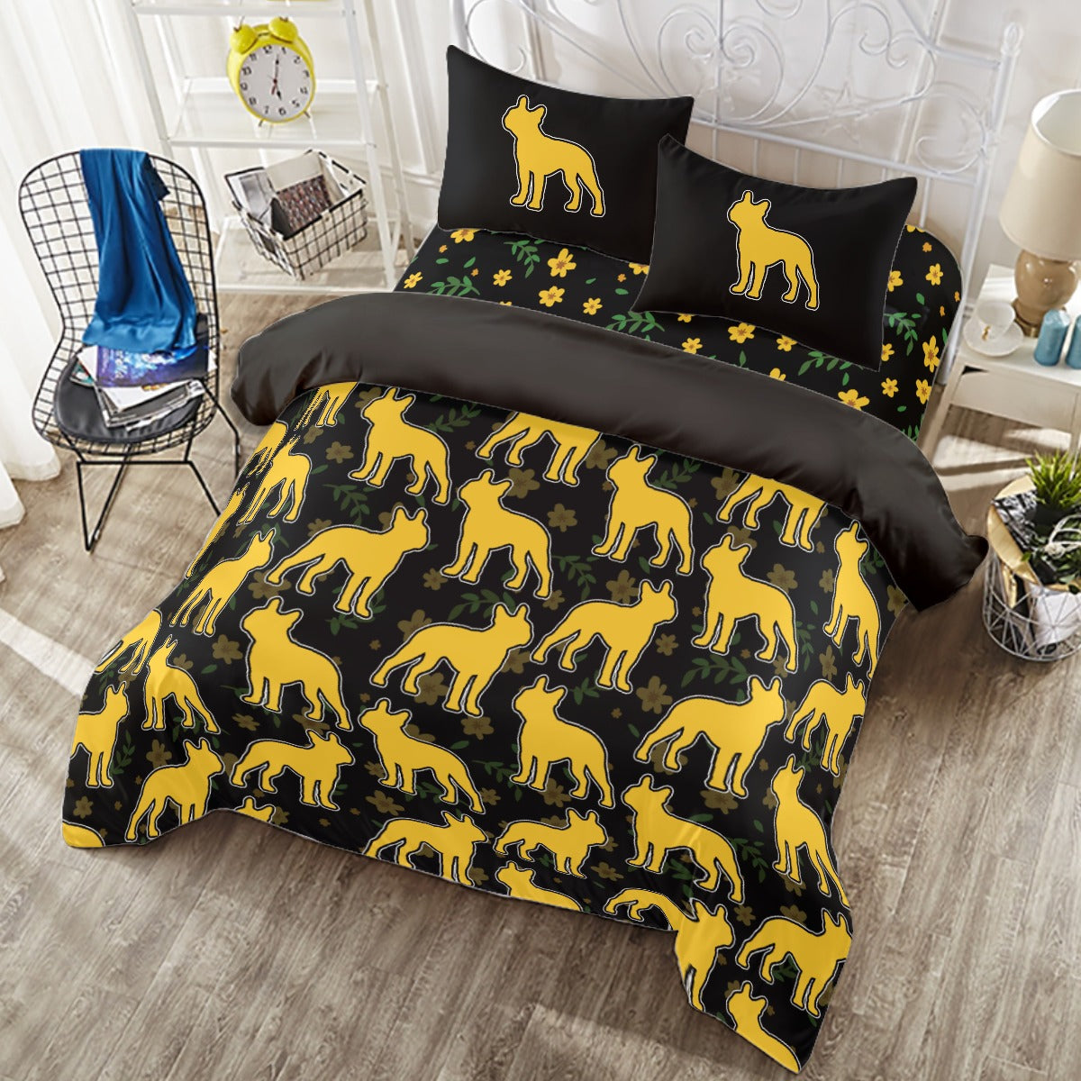 Rex French Bulldog Bedding Collection for Frenchie Fans-fadou