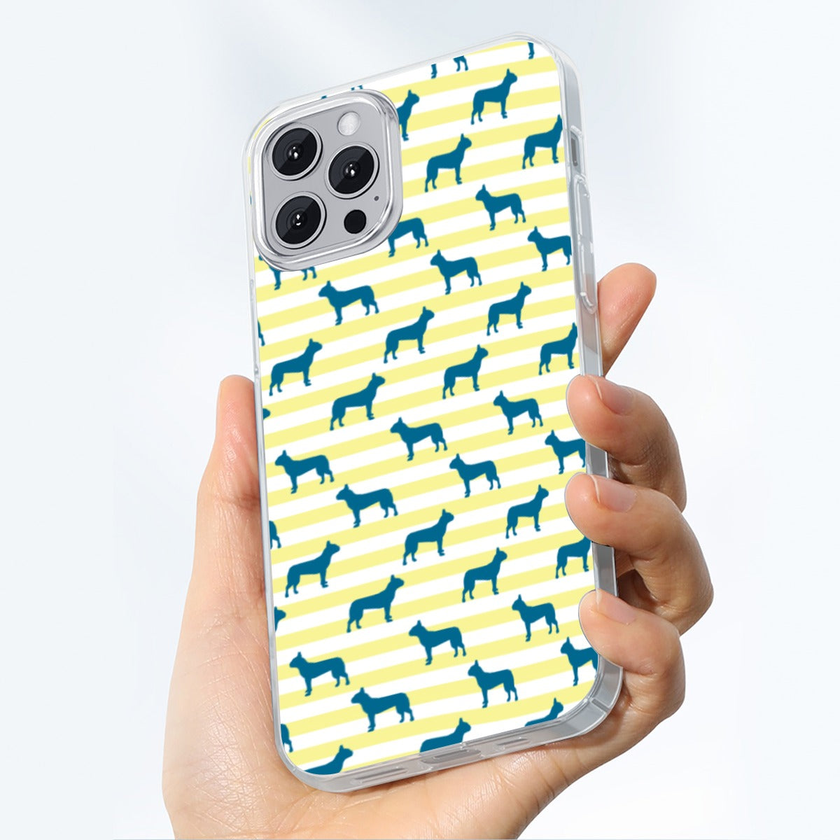 Finn French Bulldog Slim Phone Shell for Dog Moms & Dads-fadou