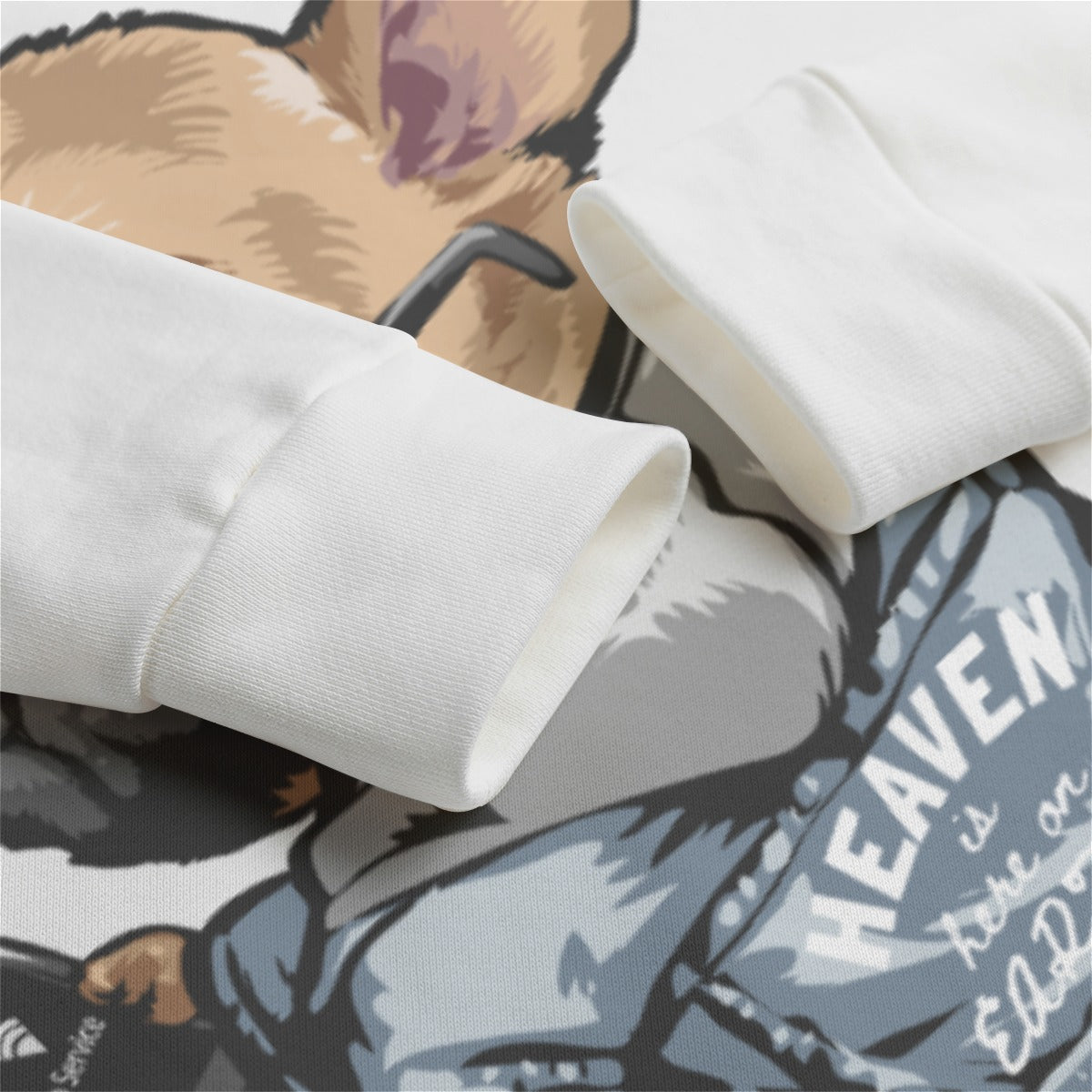 Daisy French Bulldog Cotton Sweatshirt for Bulldog Owners-fadou