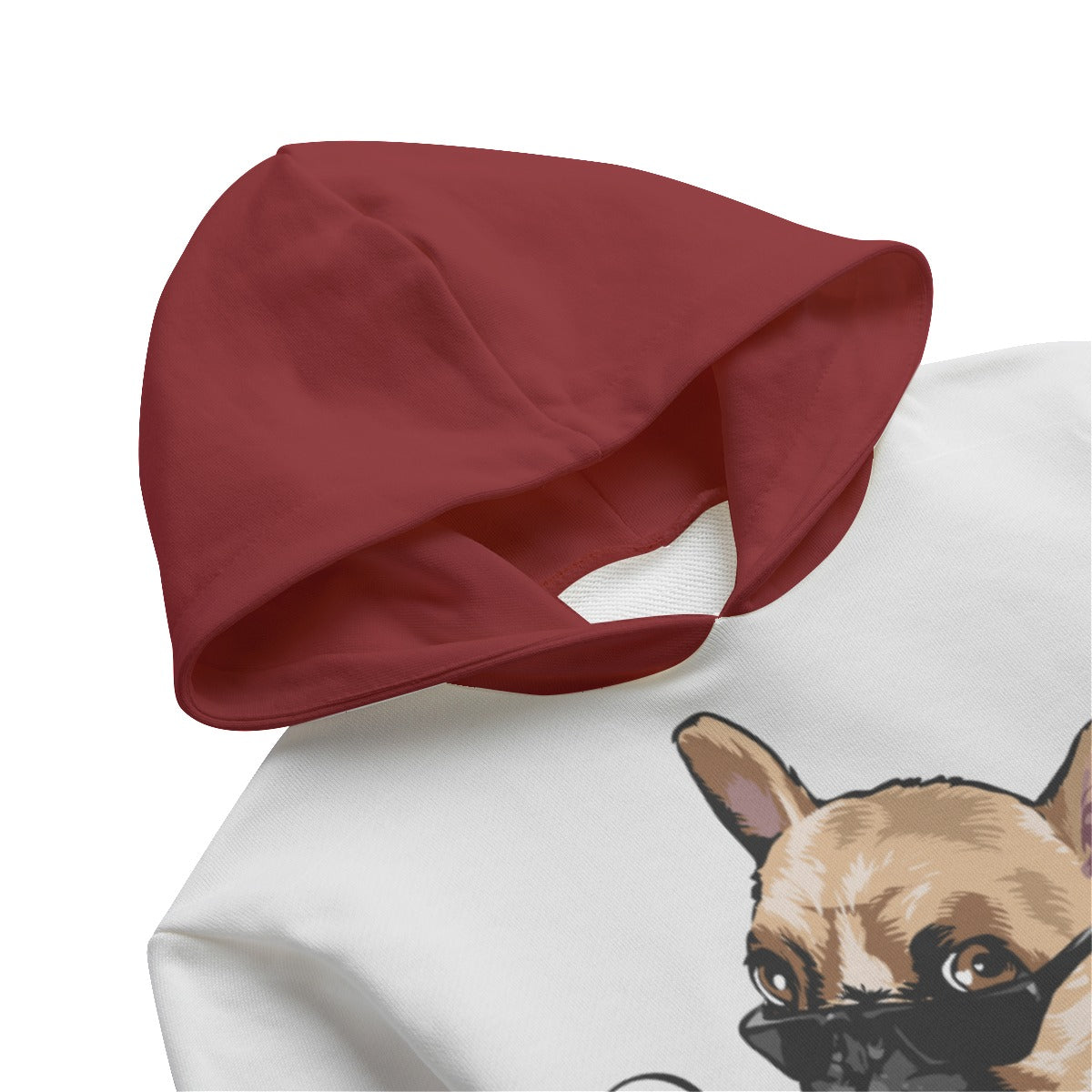 Daisy French Bulldog Cotton Sweatshirt for Bulldog Owners-fadou