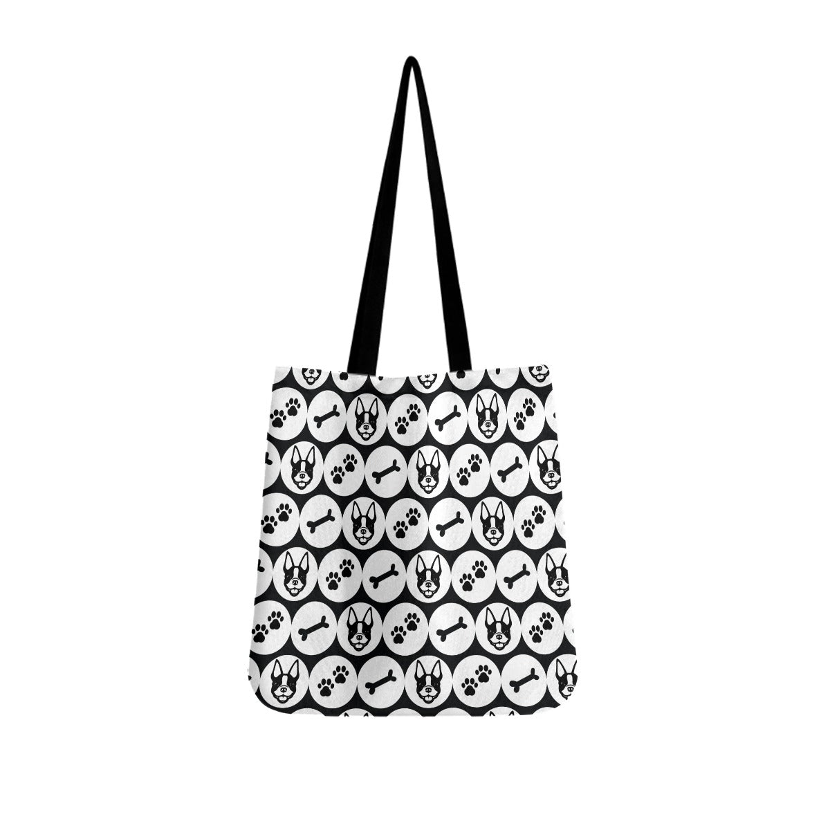 Isabella French Bulldog Canvas Carryall for Dog Park Days-fadou