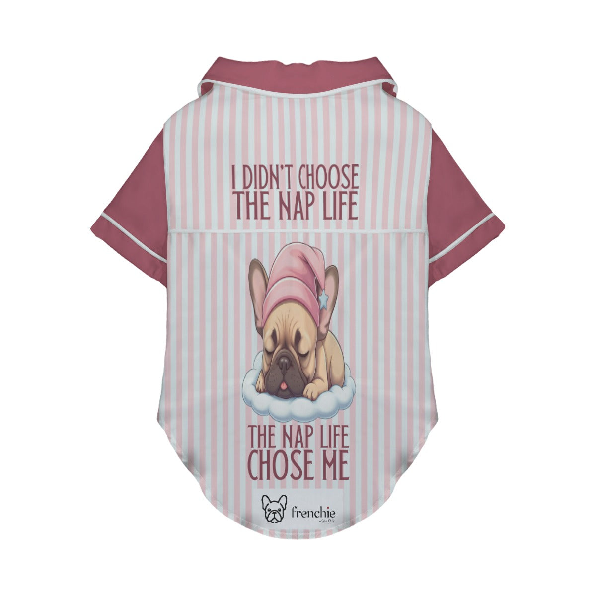 I French Bulldog Cozy Loungewear for Brachycephalic Dogs-fadou