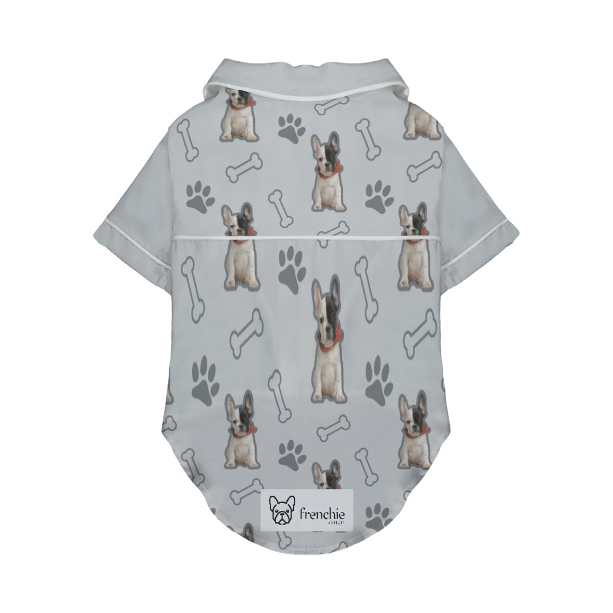 French Bulldog Personalized Night Outfit for Brachycephalic Dogs-fadou