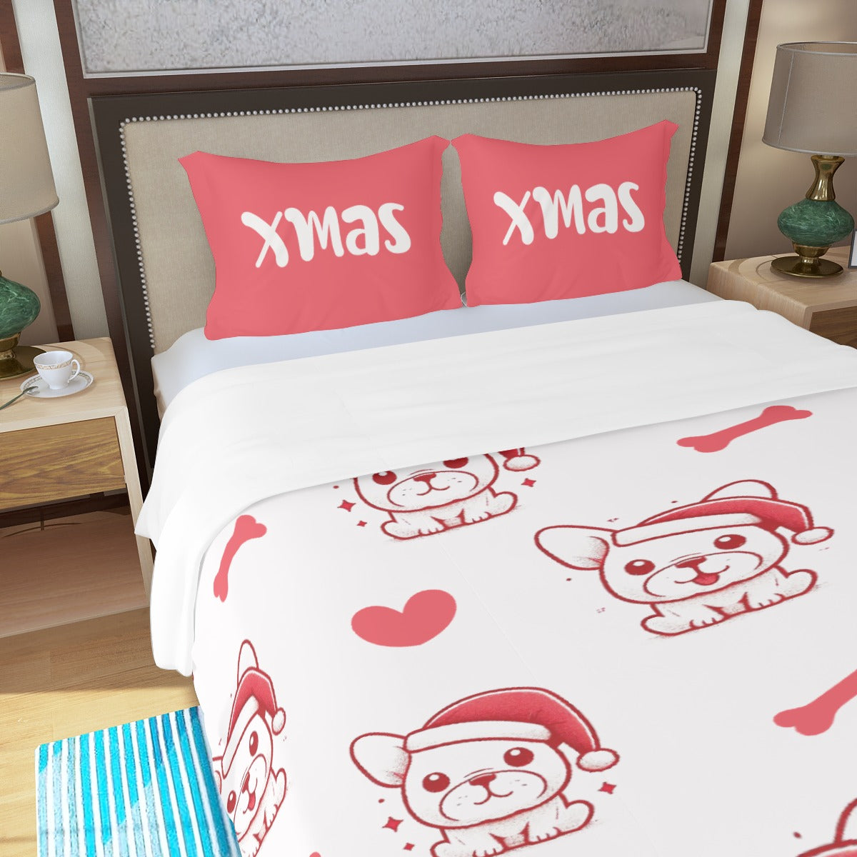 Davet French Bulldog Bedding Collection for Dog Park Days-fadou