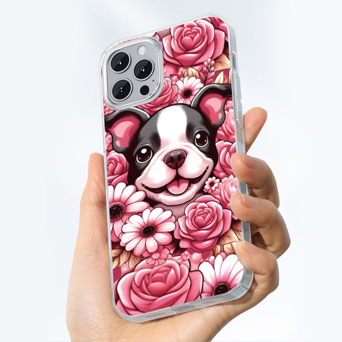 Daisy French Bulldog Slim Phone Shell for Dog Moms & Dads-fadou