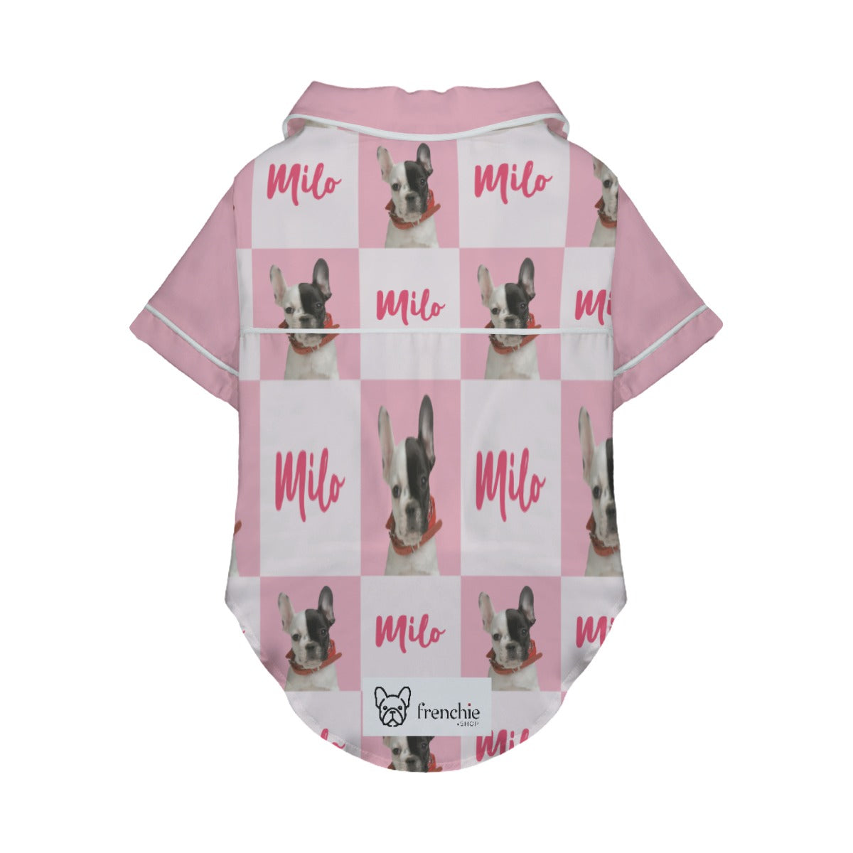 French Bulldog Personalized Pet Sleepwear for Outdoor Adventures-fadou