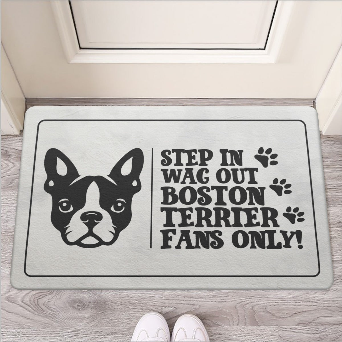 Bailey - Door Mat for Boston Terrier Lovers for Dog Lovers-fadou