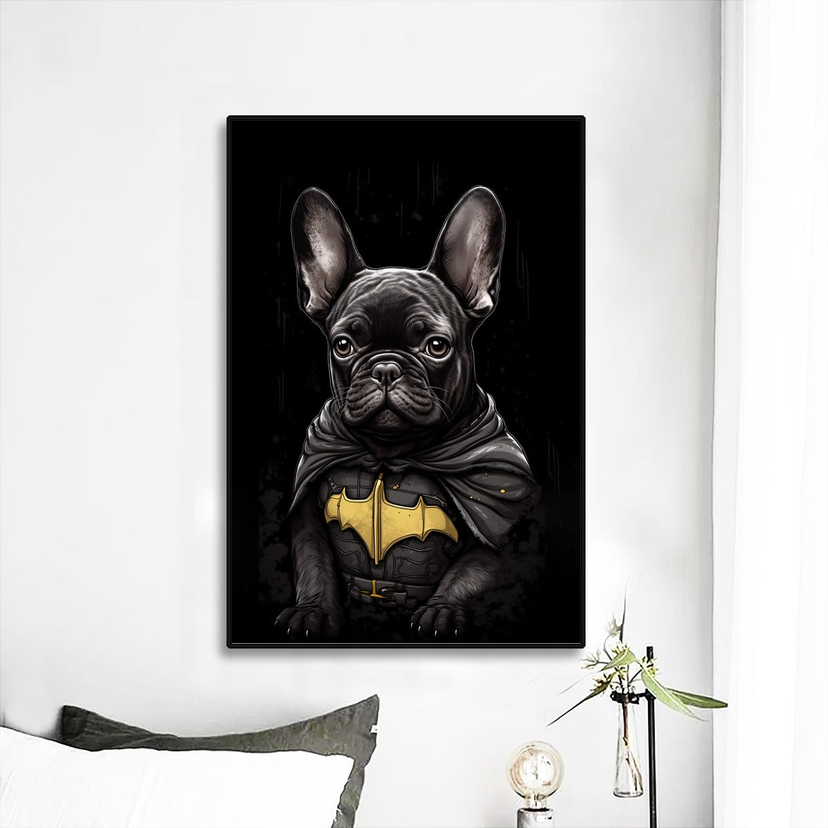 French Bulldog Wall Decor - Modern Art Prints for for Dog Lovers and-fadou