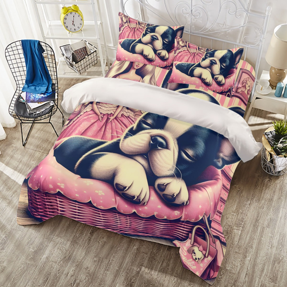 Jasper French Bulldog Bedding Collection for Dog Park Days-fadou