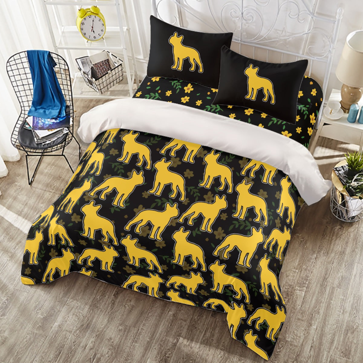 Rex French Bulldog Bedding Collection for Frenchie Fans-fadou
