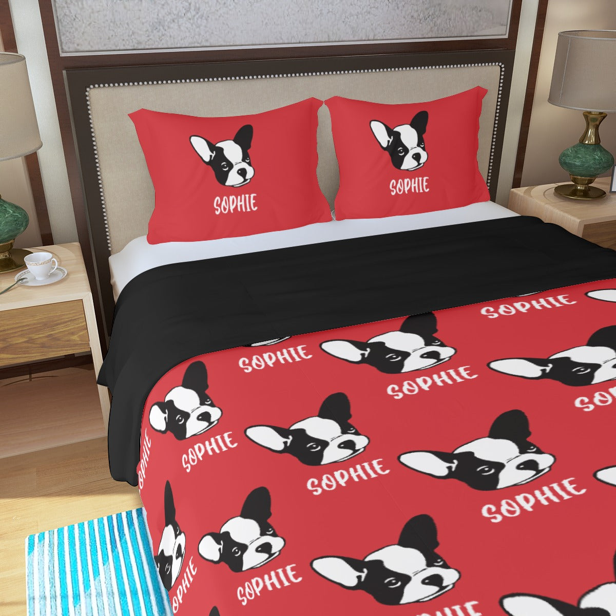 French Bulldog Custom Sleep Nest for Outdoor Adventures-fadou