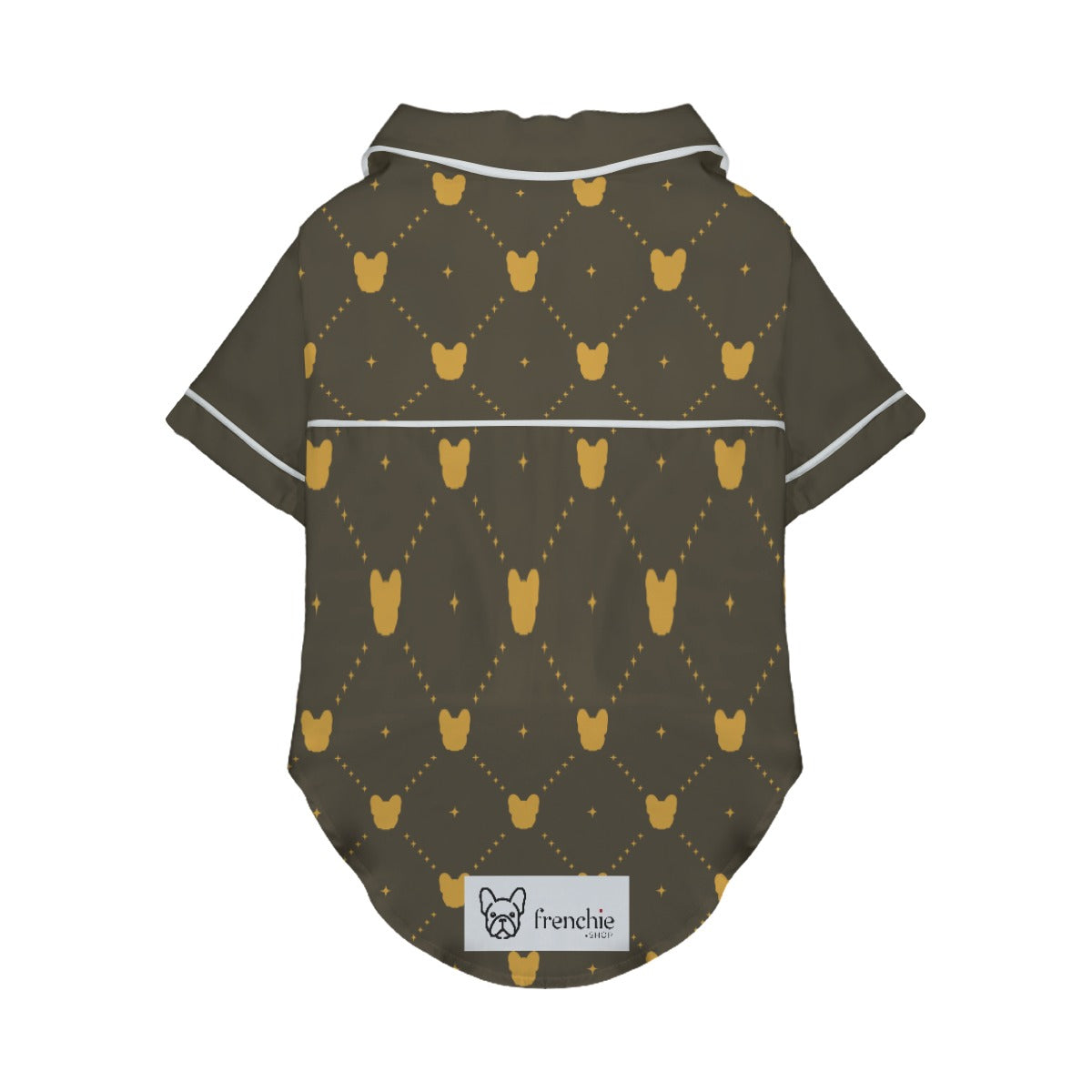 Winston French Bulldog Night Outfit for Short-Nosed Dogs-fadou
