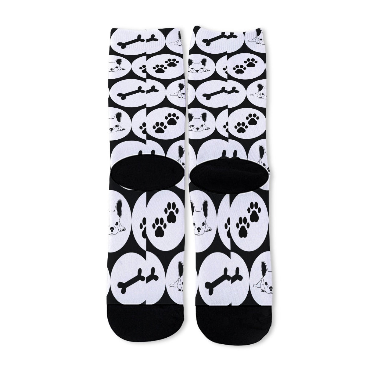 Lucy French Bulldog Ankle Socks for Frenchie Enthusiasts-fadou